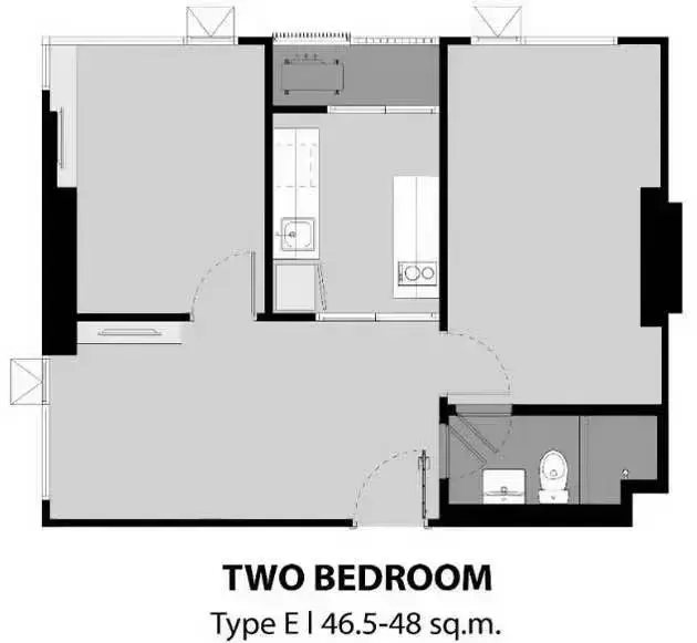 Condo with 2 bedrooms for sale at ASPIRE SATHORN-RATCHAPRUK — photo 1 of 4