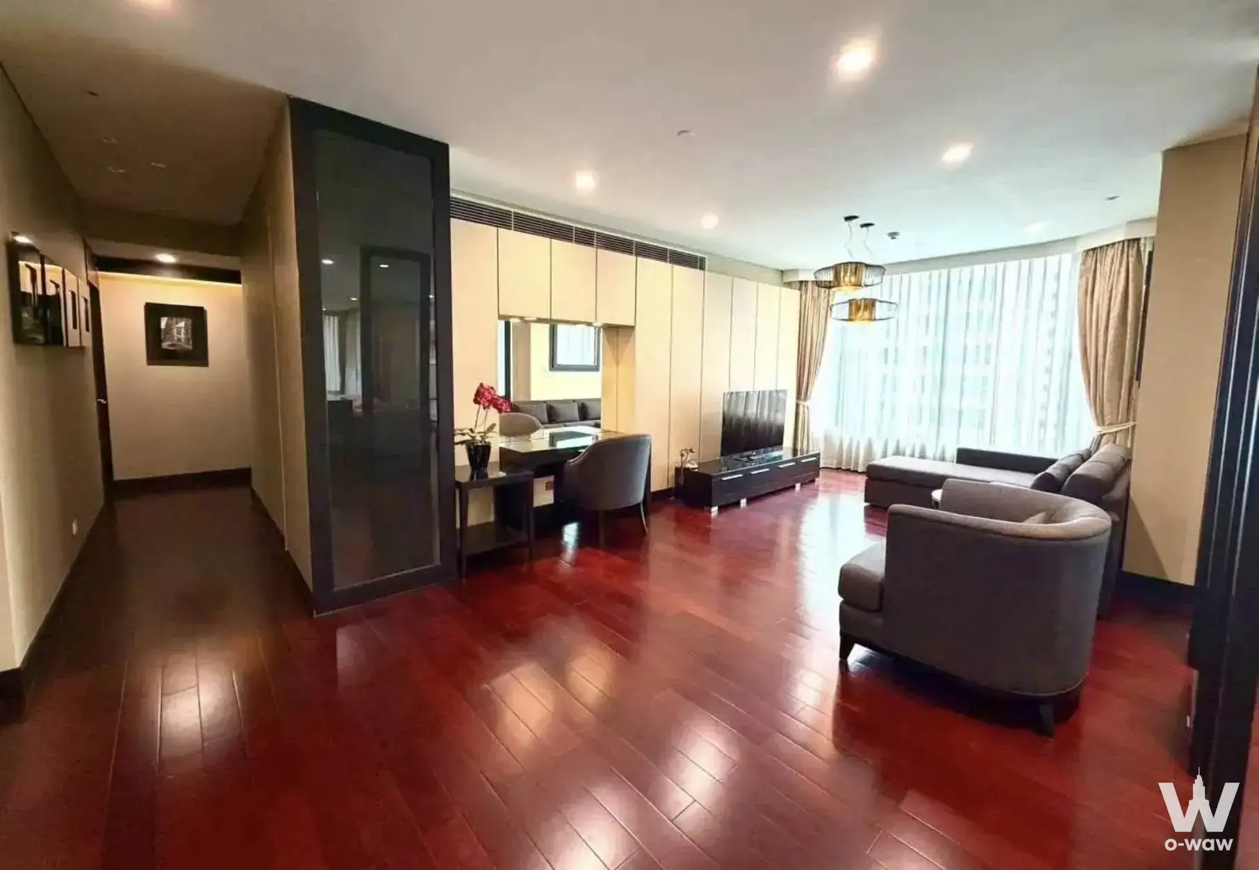 Condo with 3 bedrooms for rent at The Park Chidlom — photo 5 of 5