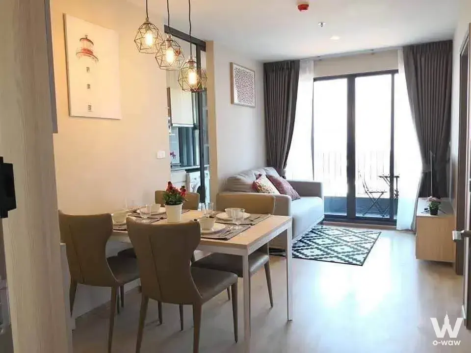 Condo with 2 bedrooms for rent at Ideo O2 — photo 1 of 5