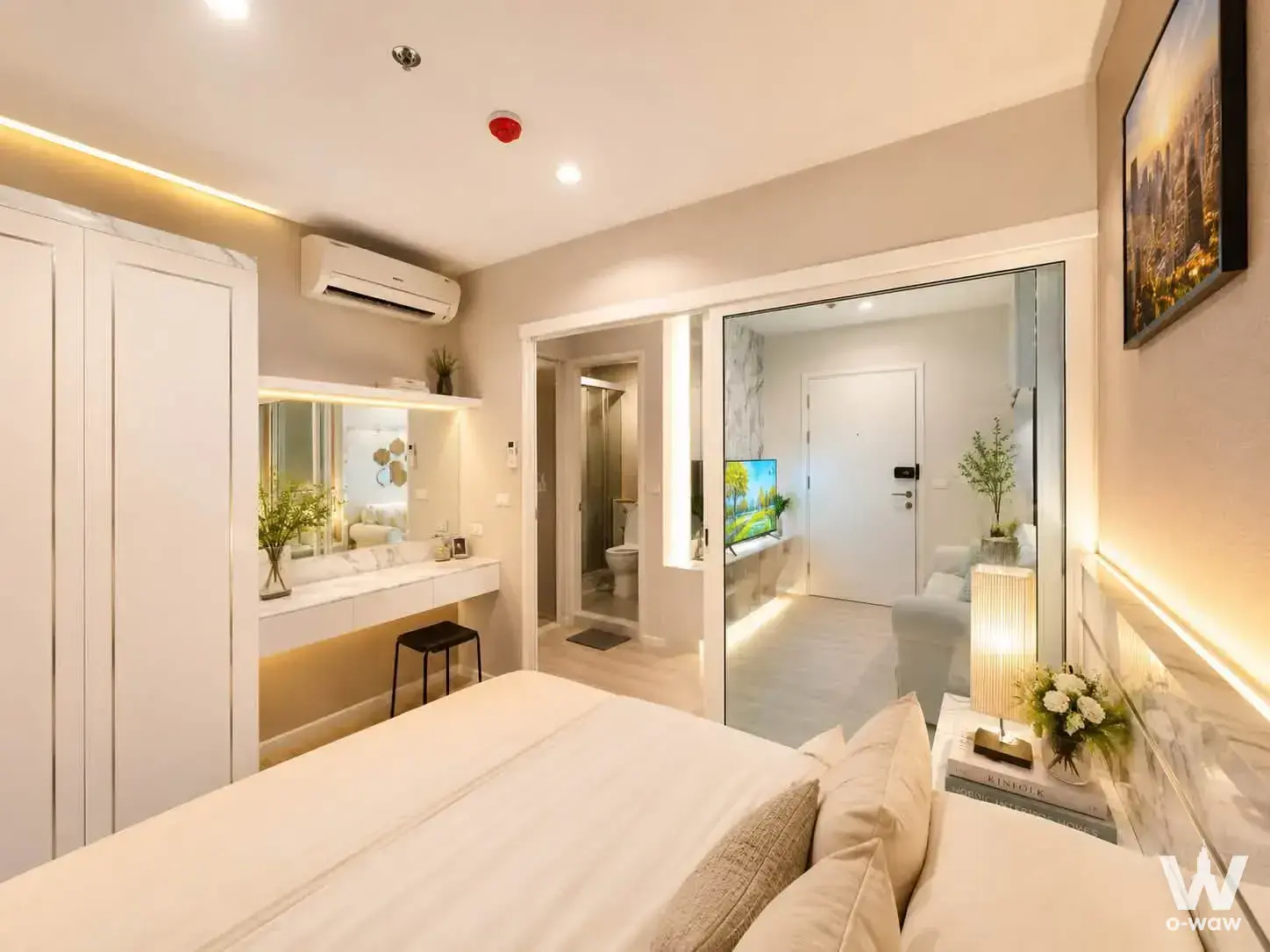 Condo with 1 bedroom for rent at Aspire Sathorn - Tha Phra — photo 3 of 4