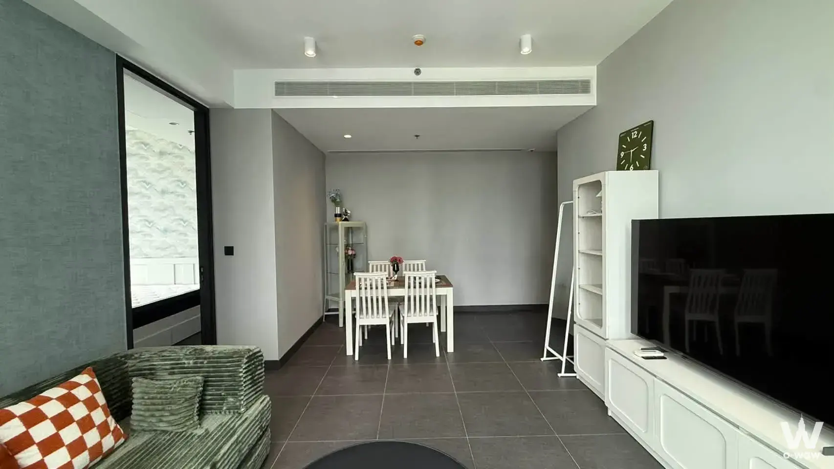 Condo with 2 bedrooms for rent at Tait Sathorn 12 — photo 1 of 5