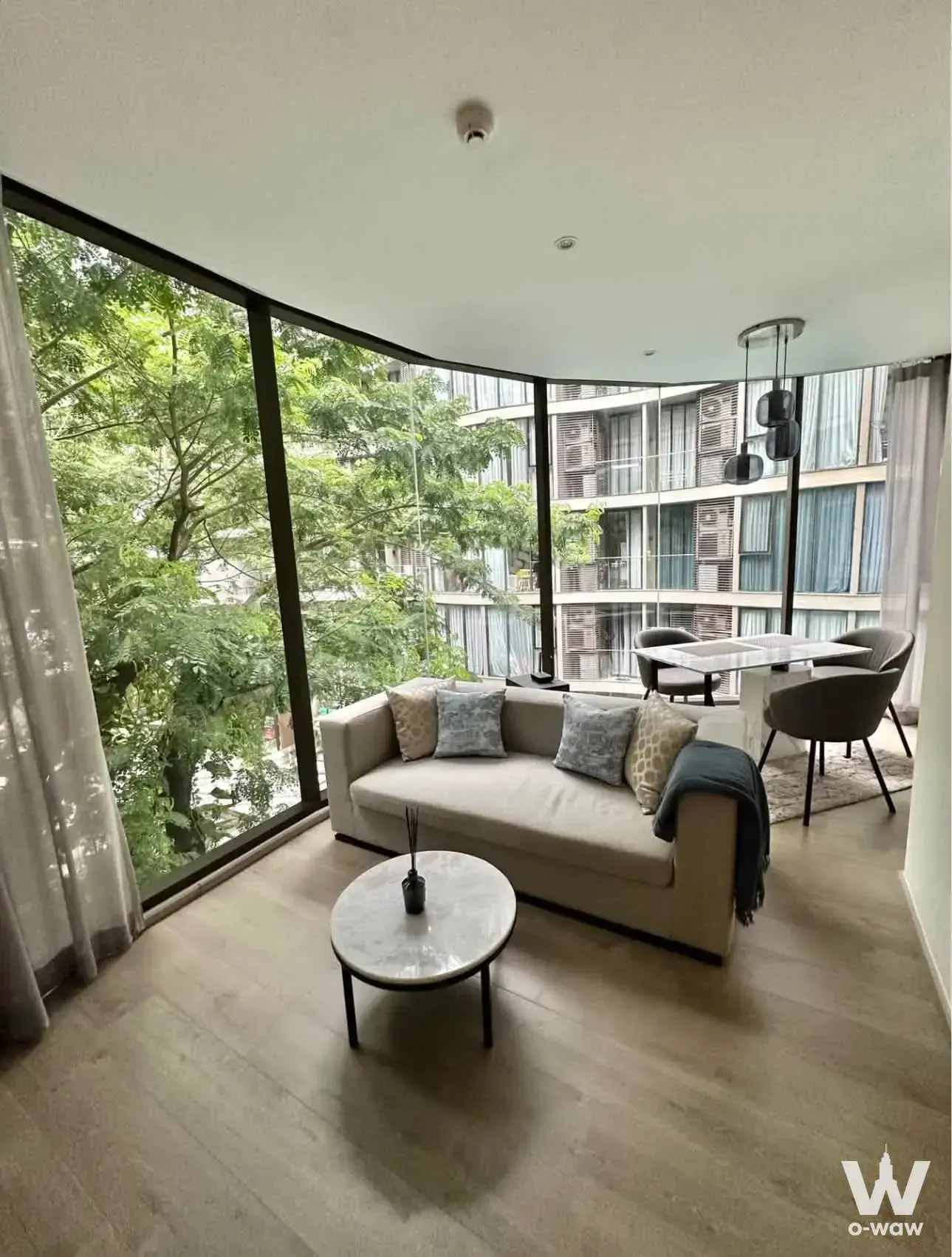Condo with 2 bedrooms for rent at Fynn Asoke — photo 2 of 5