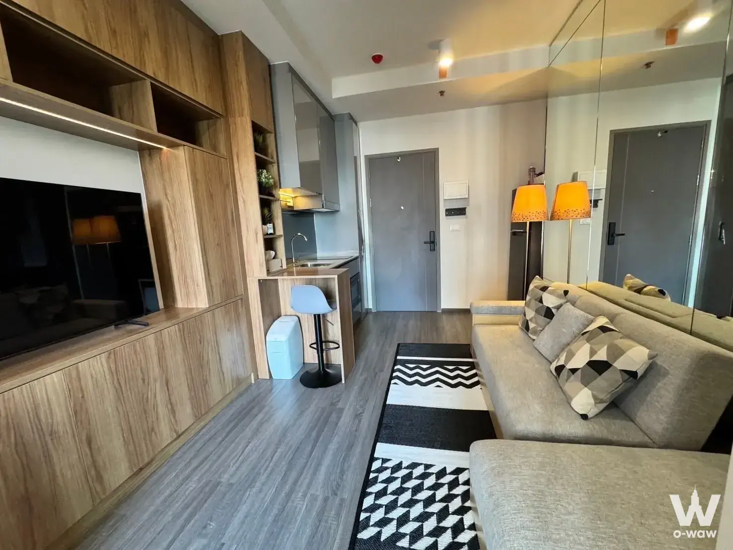 Condo with 1 bedroom for rent at IdeO SUKHUMVIT RAMA 4 — photo 1 of 5
