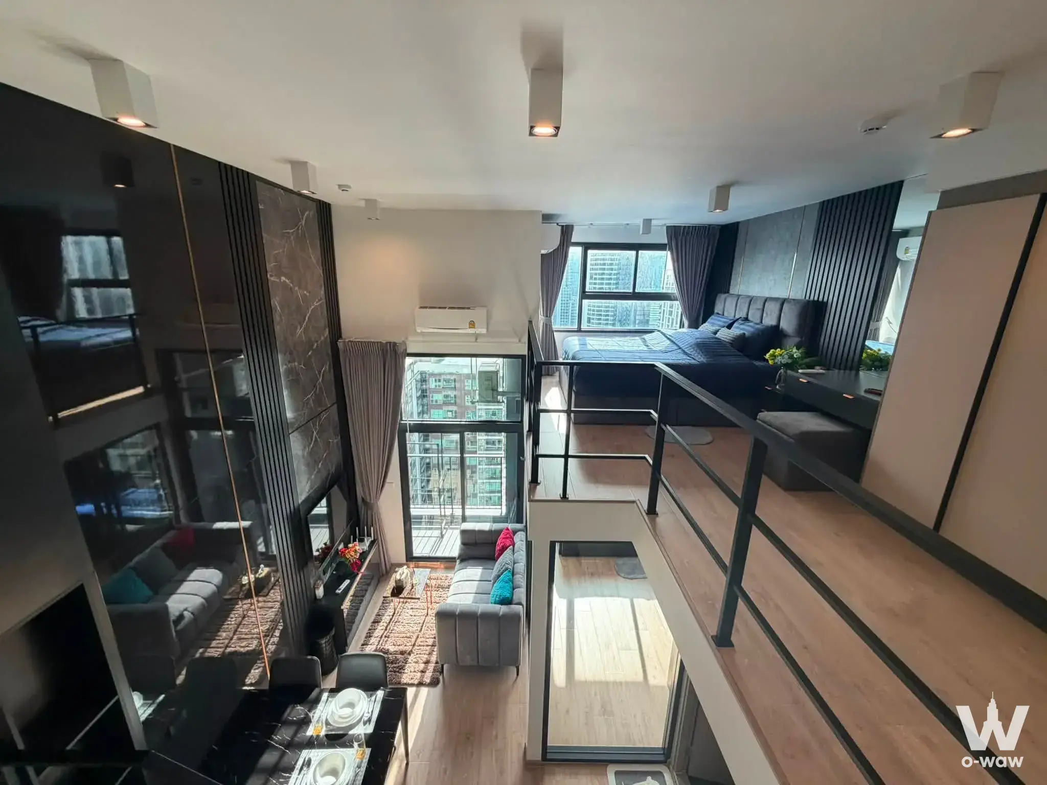Condo with 2 bedrooms for rent at IDEO Rama 9 - Asoke — photo 3 of 5