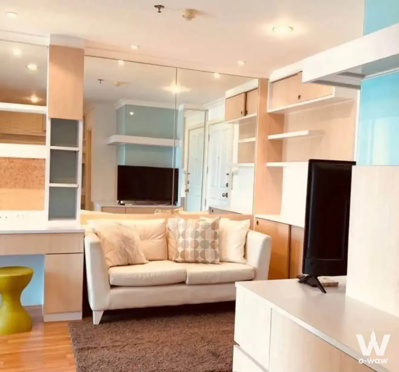Condo with 1 bedroom for rent at Lumpini Place Rama 9 - Ratchada — photo 1 of 5