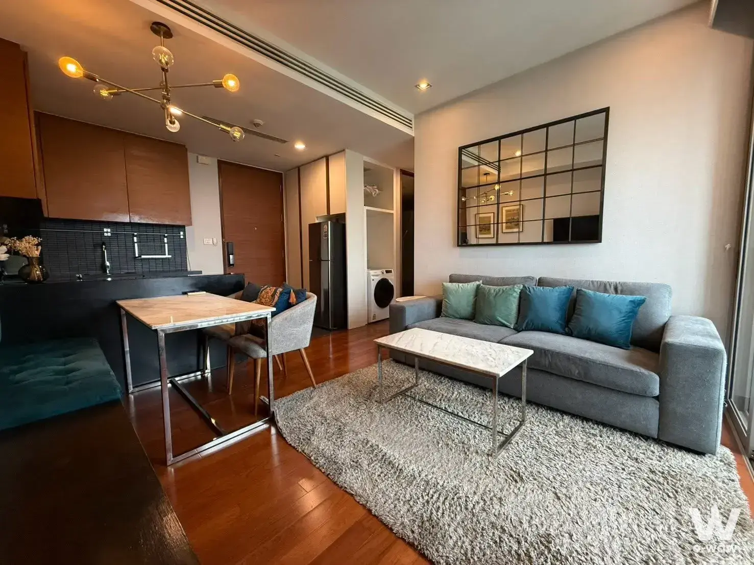 Condo with 2 bedrooms for rent at Ashton Morph 38 — photo 2 of 5