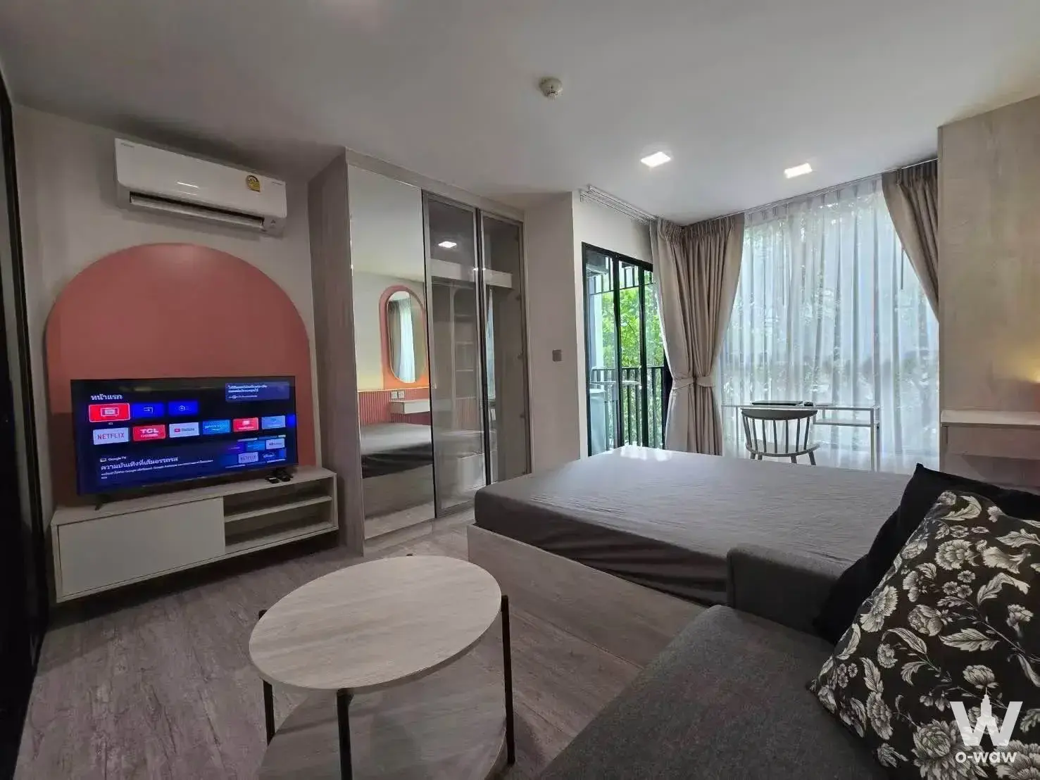 Condo with 1 bedroom for rent at Atmoz Tropicana Bangna — photo 1 of 3