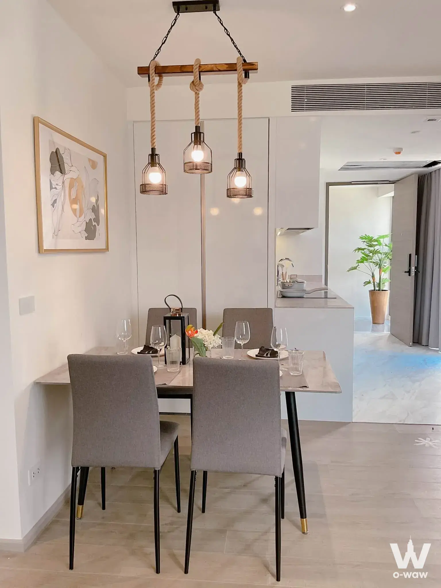 Condo with 2 bedrooms for rent at Fynn Asoke — photo 3 of 5