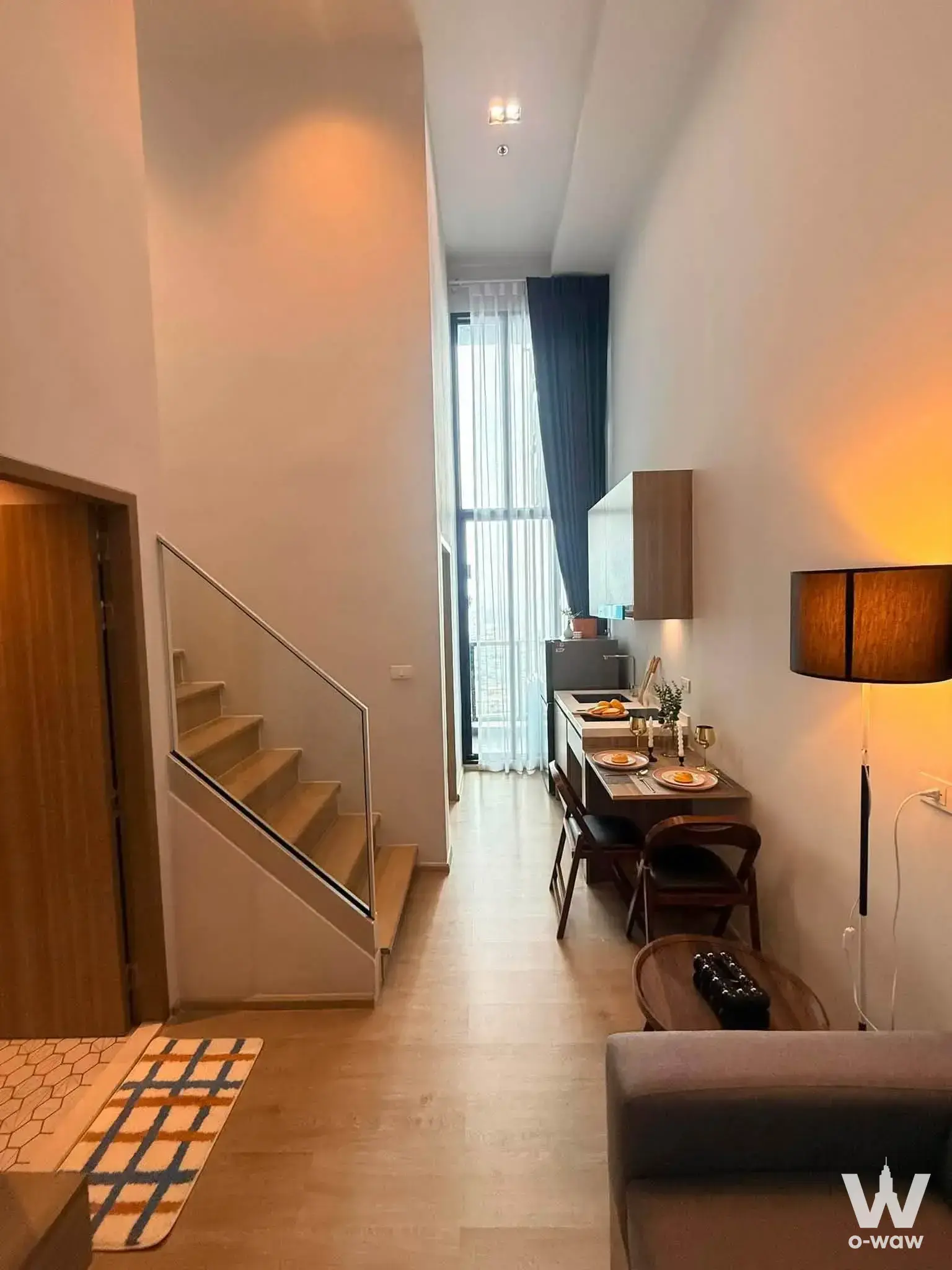 Condo with 2 bedrooms for rent at Altitude Unicorn-Tha Phra — photo 3 of 5