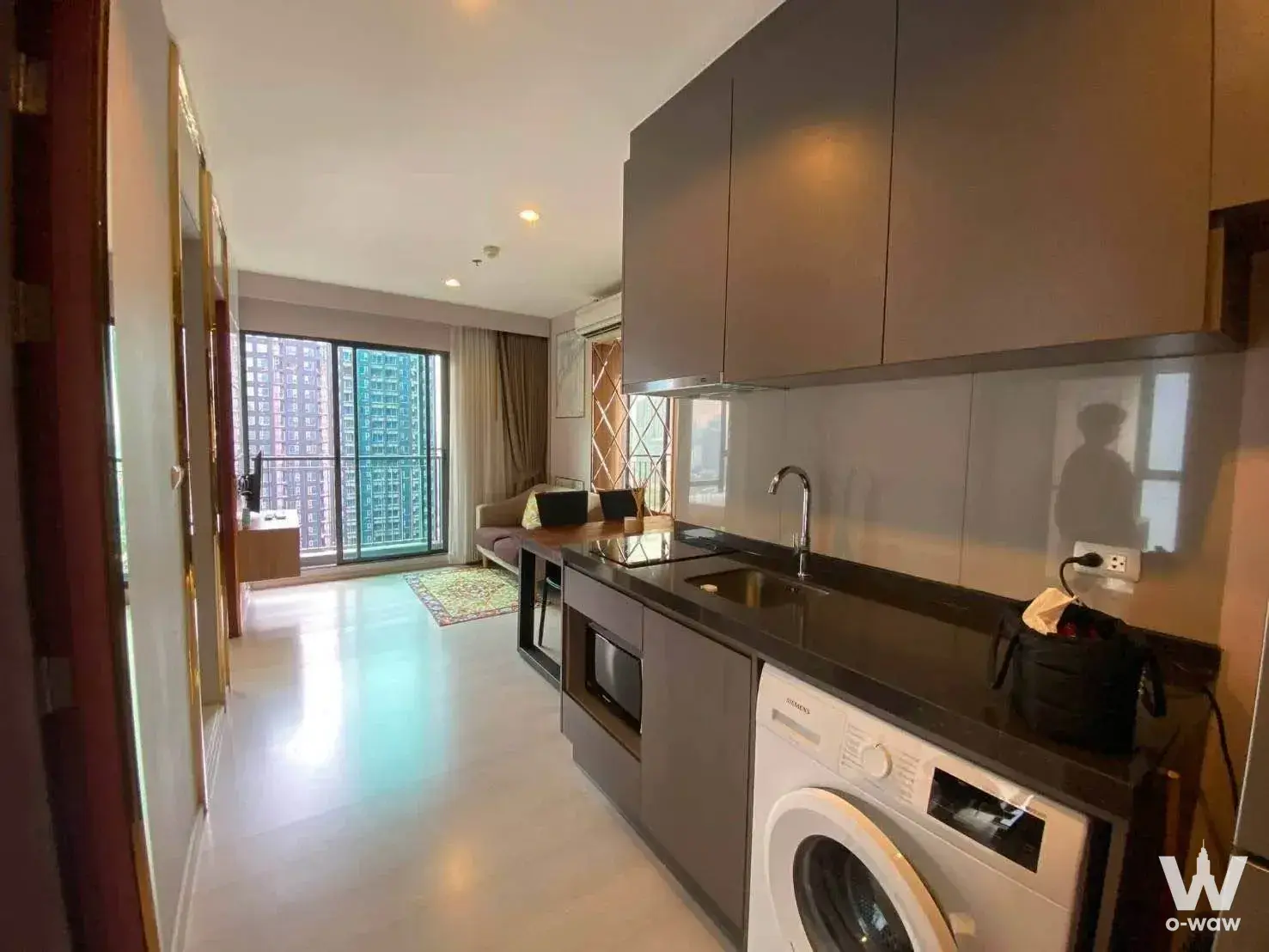 Condo with 2 bedrooms for rent at RHYTHM Asoke 2 — photo 2 of 5