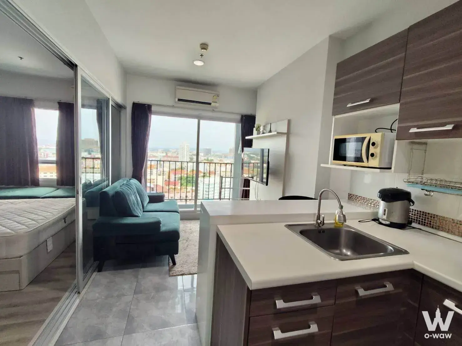 Condo with 1 bedroom for rent at Centric Sea Pattaya — photo 2 of 5