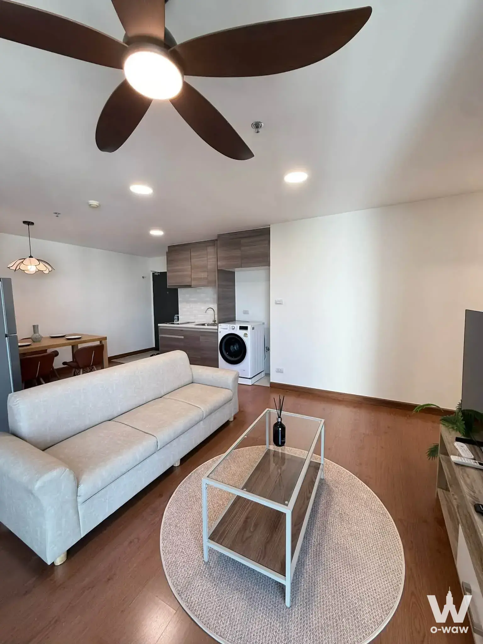 Condo with 1 bedroom for rent at Belle Grand Rama 9 — photo 1 of 4