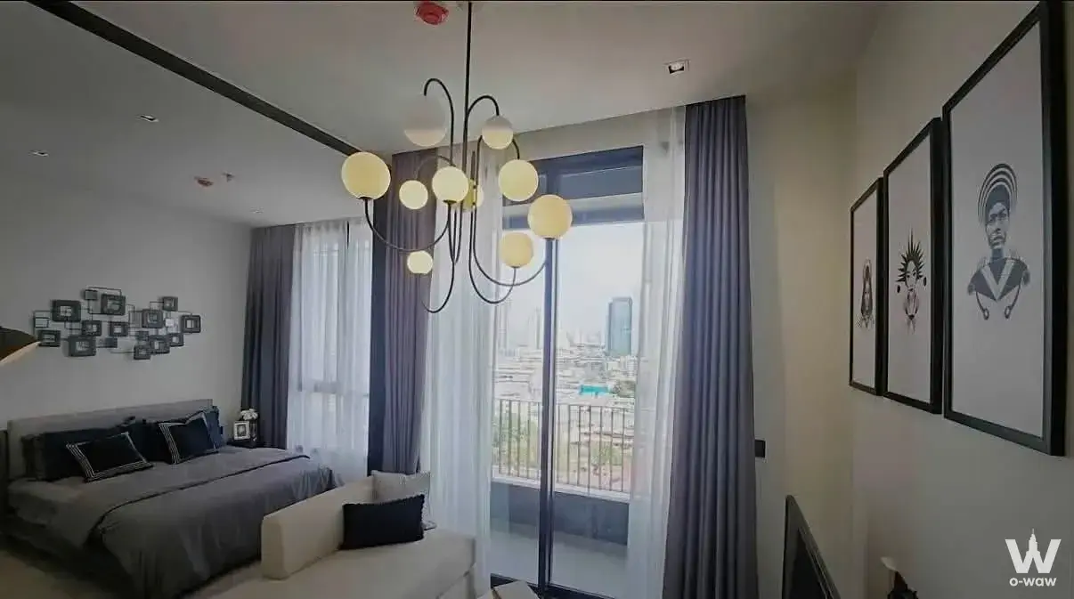 Condo with 1 bedroom for rent at Chapter Charoennakhon–Riverside — photo 4 of 4