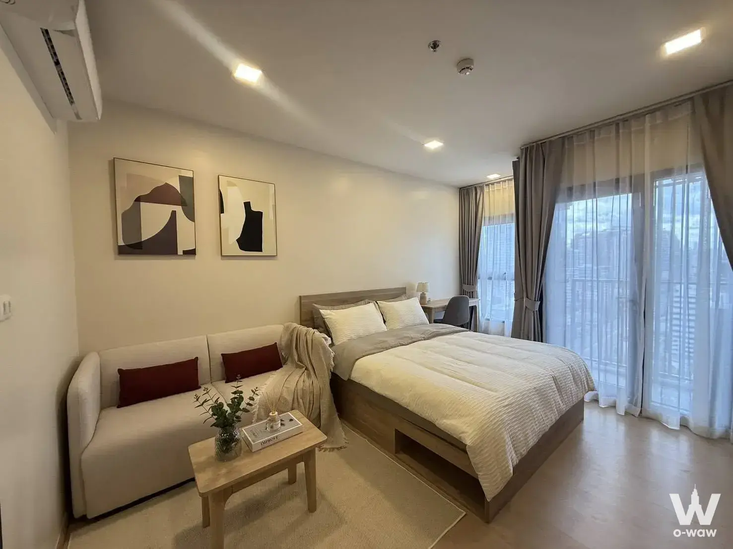 Condo with 1 bedroom for rent at The Base Urban Rama 9 — photo 1 of 3