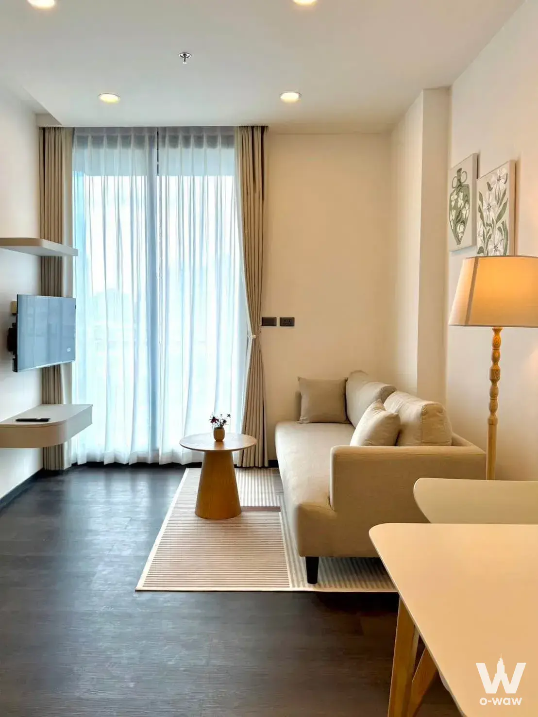 Condo with 1 bedroom for rent at Sapphire Condominium — photo 1 of 5