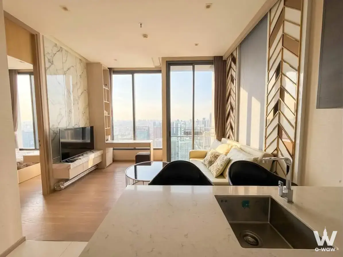 Condo with 1 bedroom for rent at THE ESSE ASOKE — photo 2 of 5