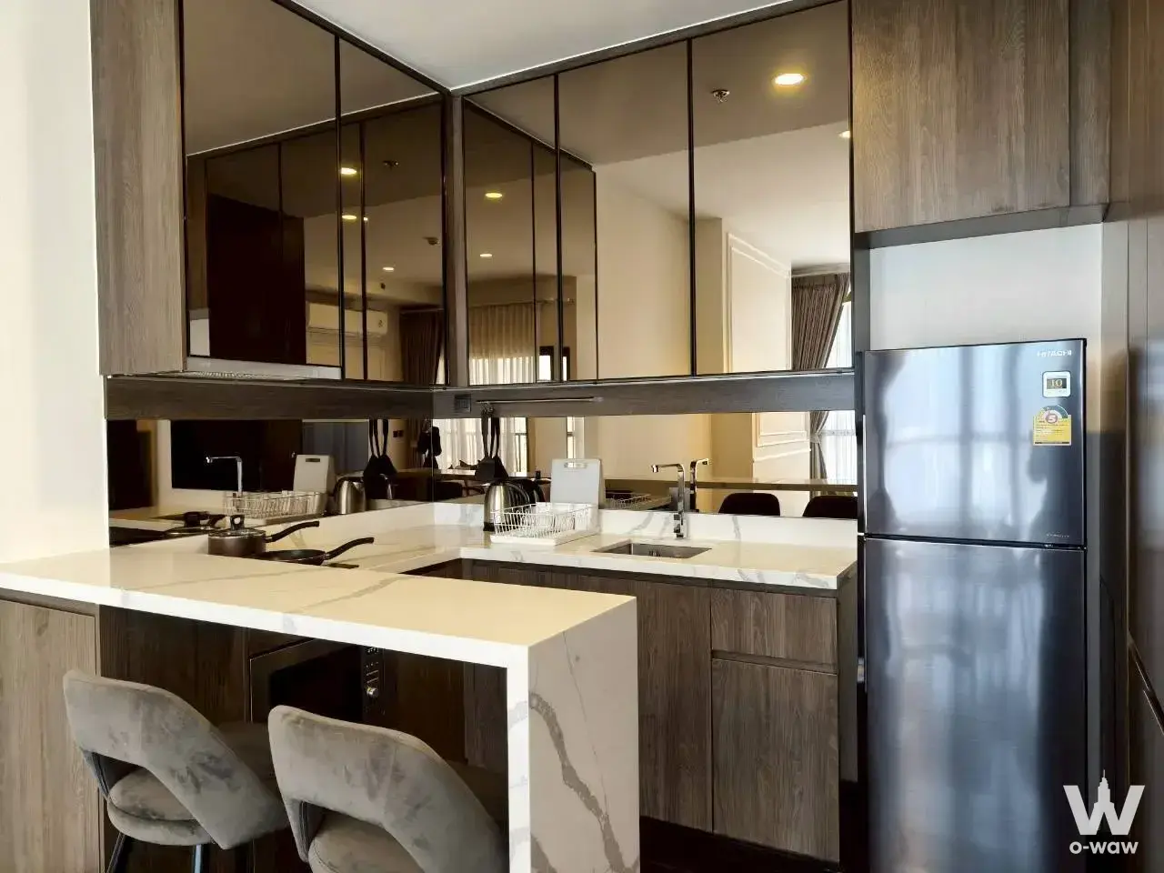 Condo with 2 bedrooms for rent at Park​ Origin​ Thonglor — photo 3 of 5