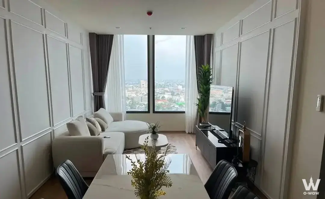 Condo with 2 bedrooms for rent at Noble Form Thonglor โนเบิล ฟอร์ม ทองหล่อ — photo 1 of 5