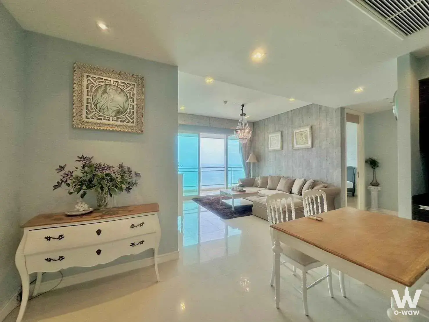 Condo with 2 bedrooms for rent at Reflection Jomtien Beach Pattaya — photo 1 of 5
