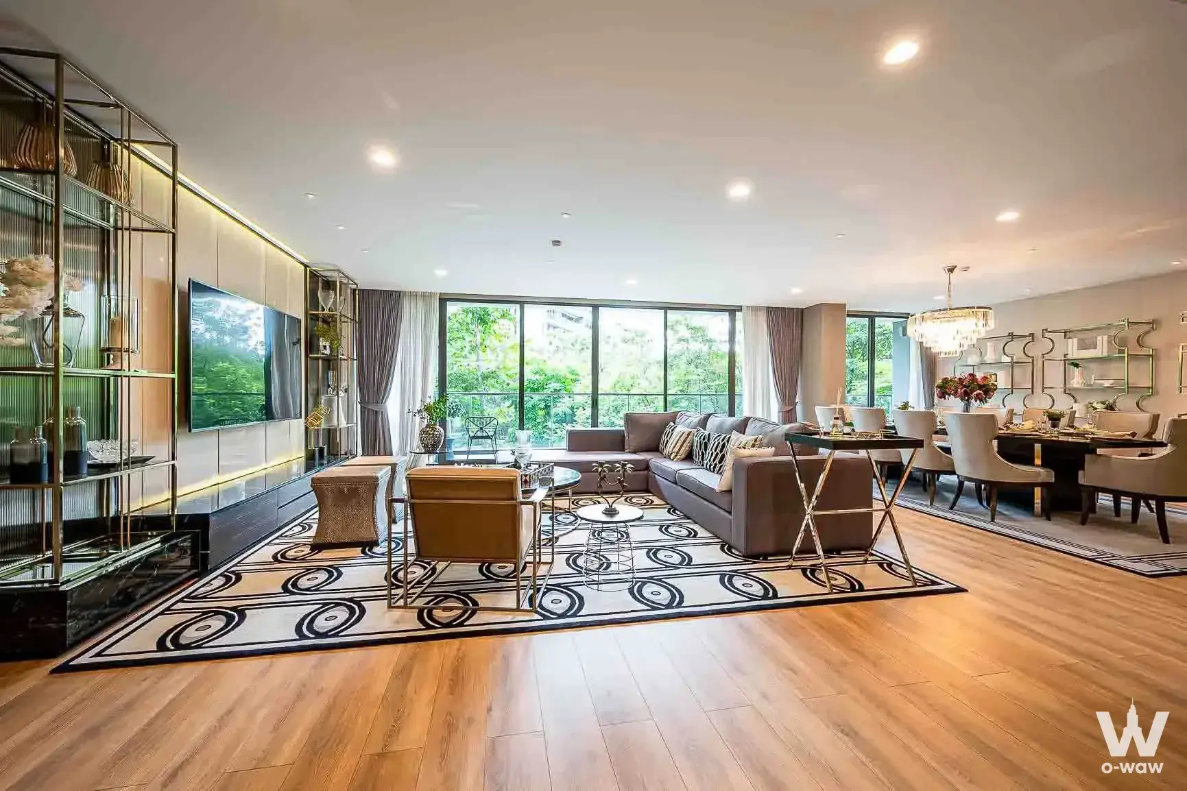 Condo with 3 bedrooms for rent at Park Court Sukhumvit 77 — photo 4 of 5