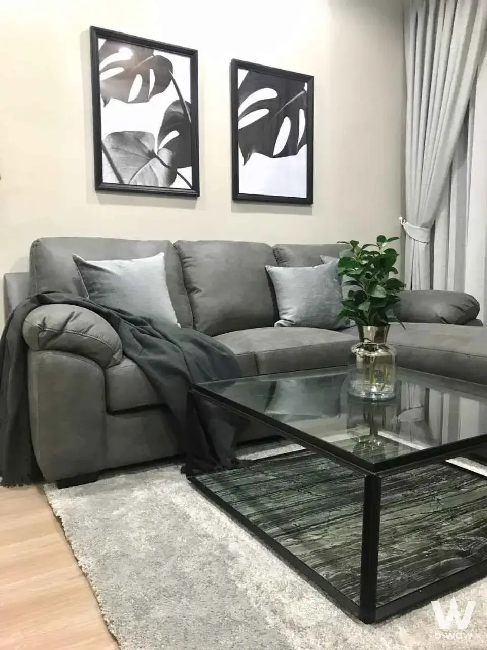 Condo with 2 bedrooms for rent at Astro Condominium — photo 2 of 5