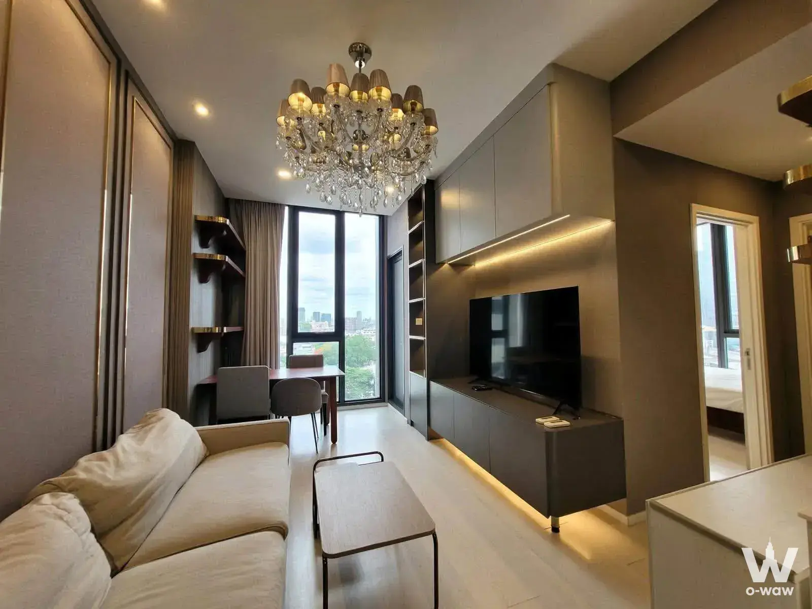 Condo with 2 bedrooms for rent at แมสซารีน รัชโยธิน | Mazarine Ratchayothin by Grand Unity — photo 1 of 5