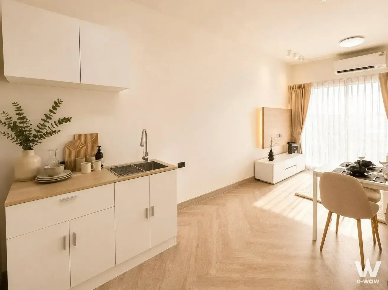 Condo with 1 bedroom for sale at A Space Condominium — photo 4 of 5