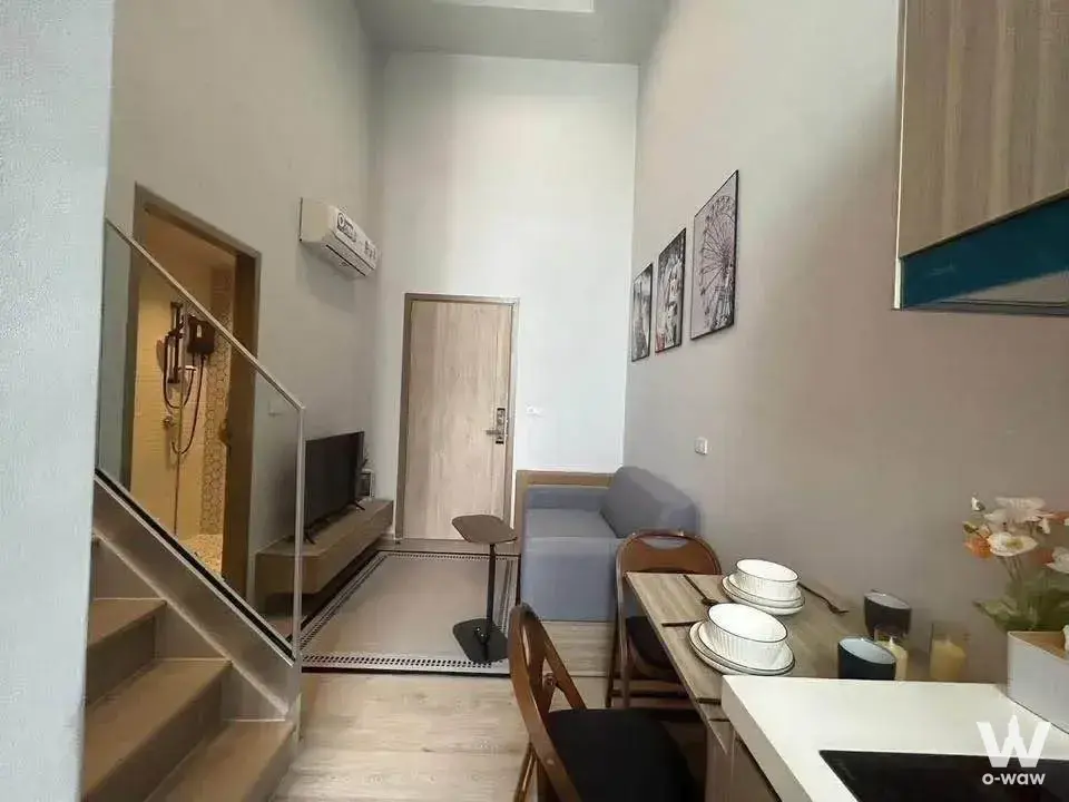Condo with 2 bedrooms for rent at Altitude Unicorn-Tha Phra — photo 3 of 5