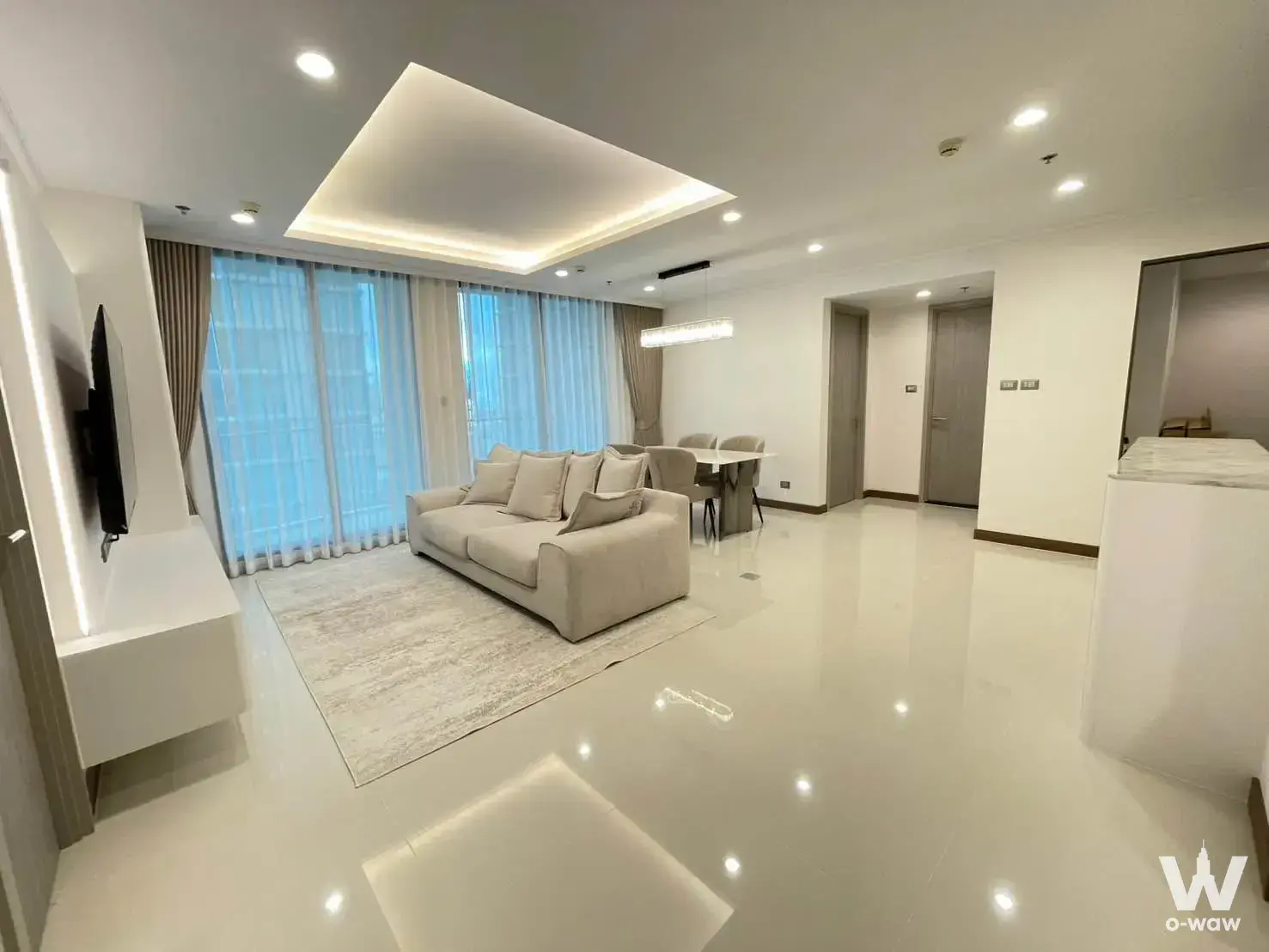 Condo with 2 bedrooms for rent at Supalai Oriental Sukhumvit 39 — photo 1 of 5