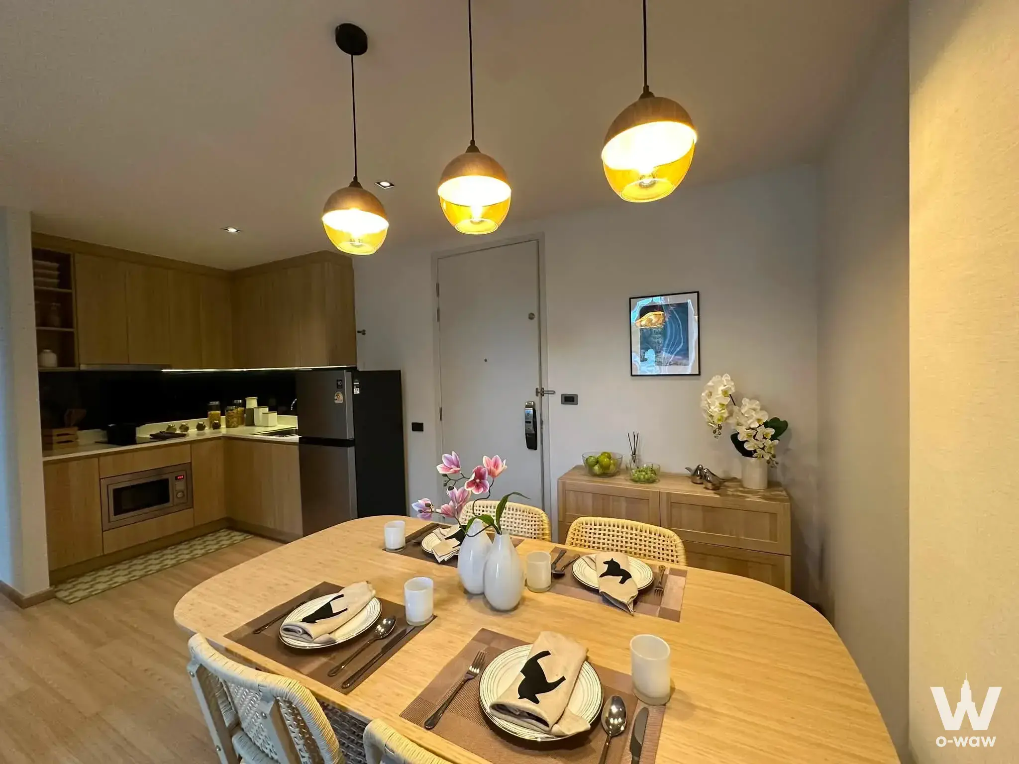 Condo with 2 bedrooms for rent at U CHAROEN RESIDENCE TOWN IN TOWN — photo 1 of 5