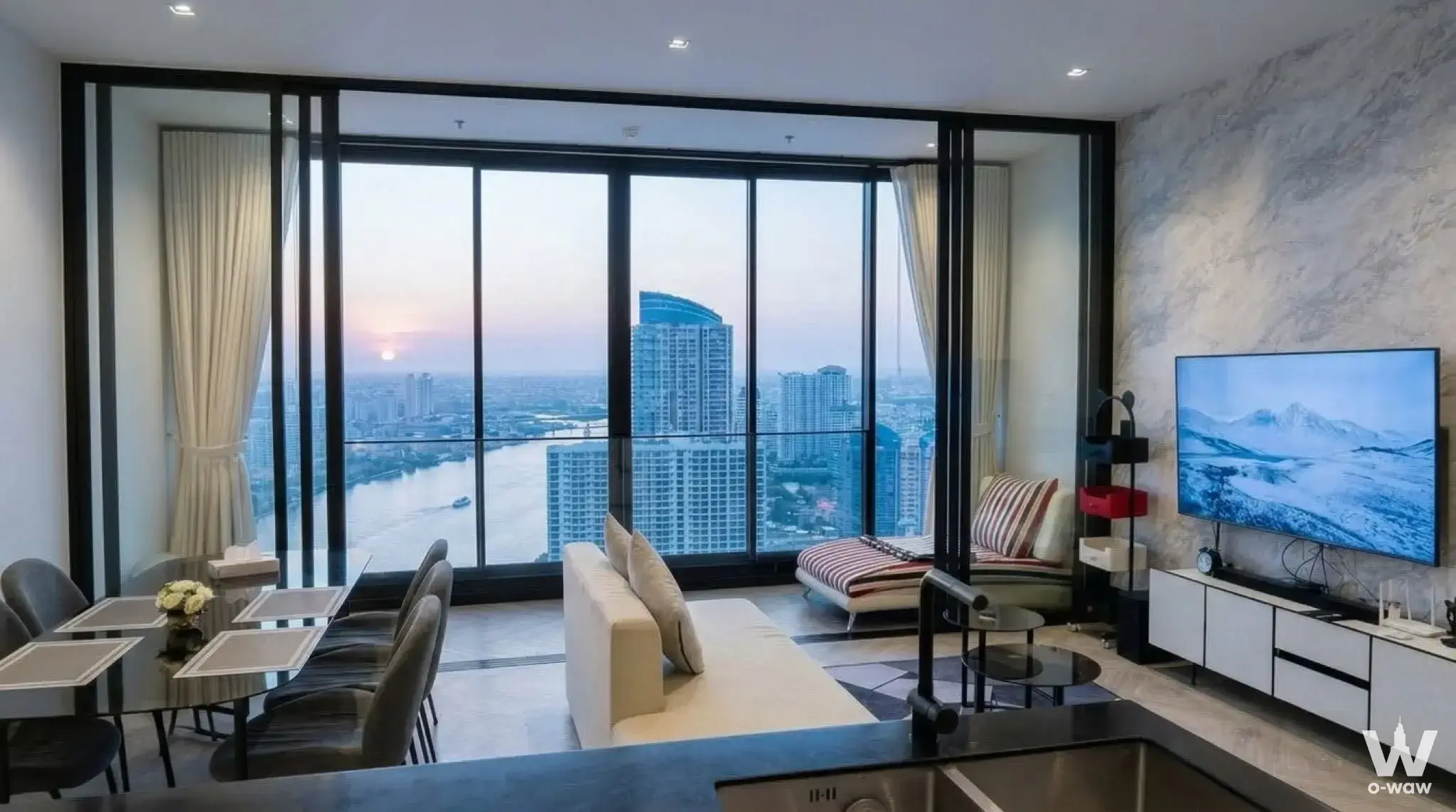 Condo with 2 bedrooms for sale at Chapter Charoennakhon–Riverside — photo 4 of 4