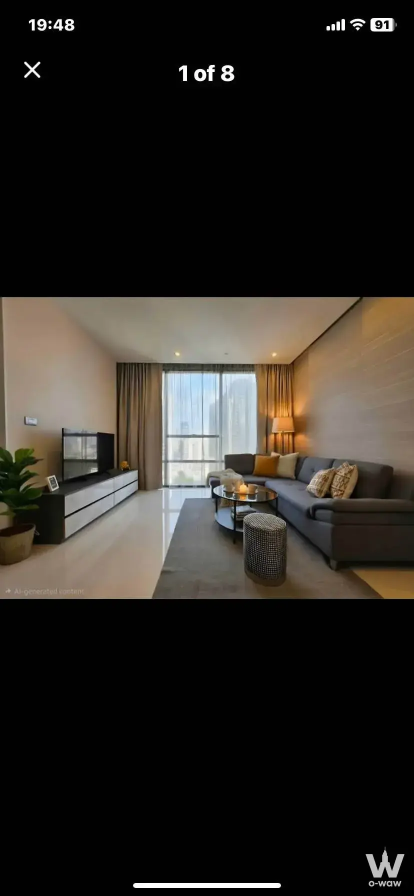 Condo with 1 bedroom for rent at The Bangkok Sathorn — photo 1 of 4