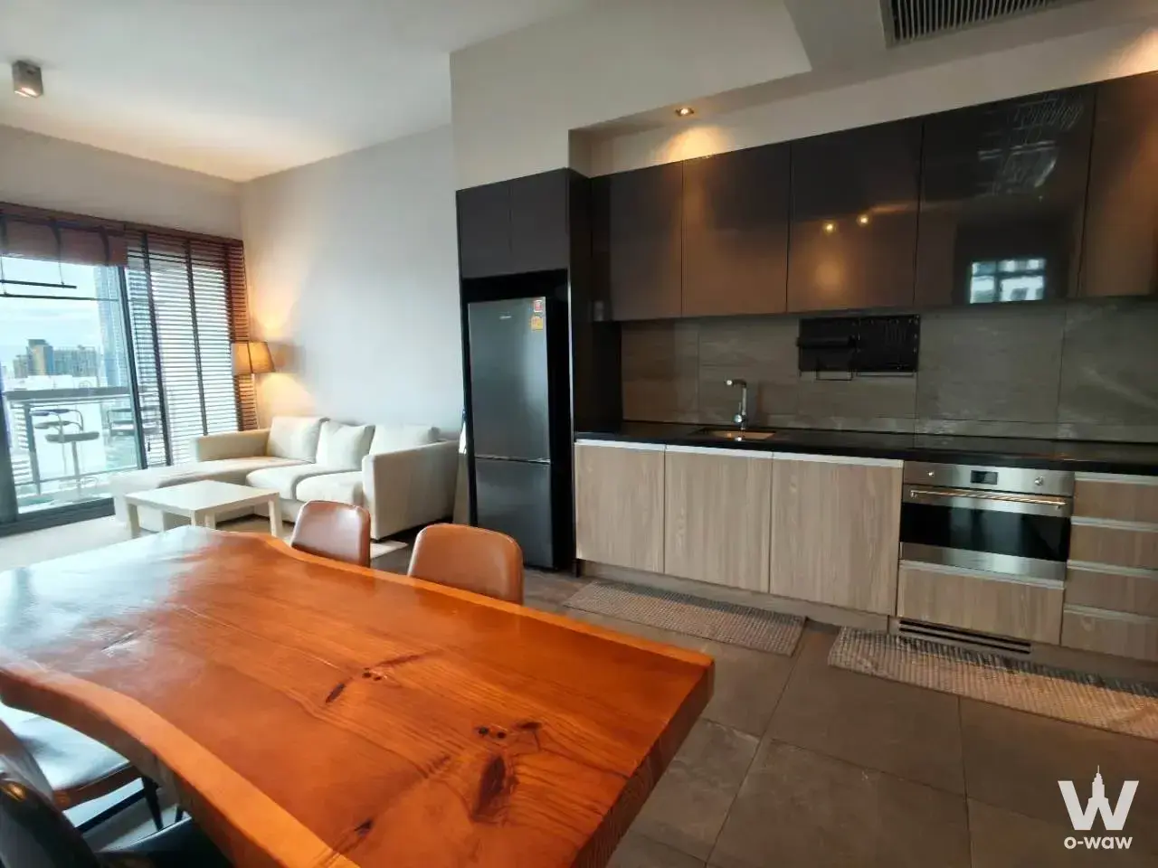 Condo with 2 bedrooms for rent at The Lofts Asoke — photo 5 of 5