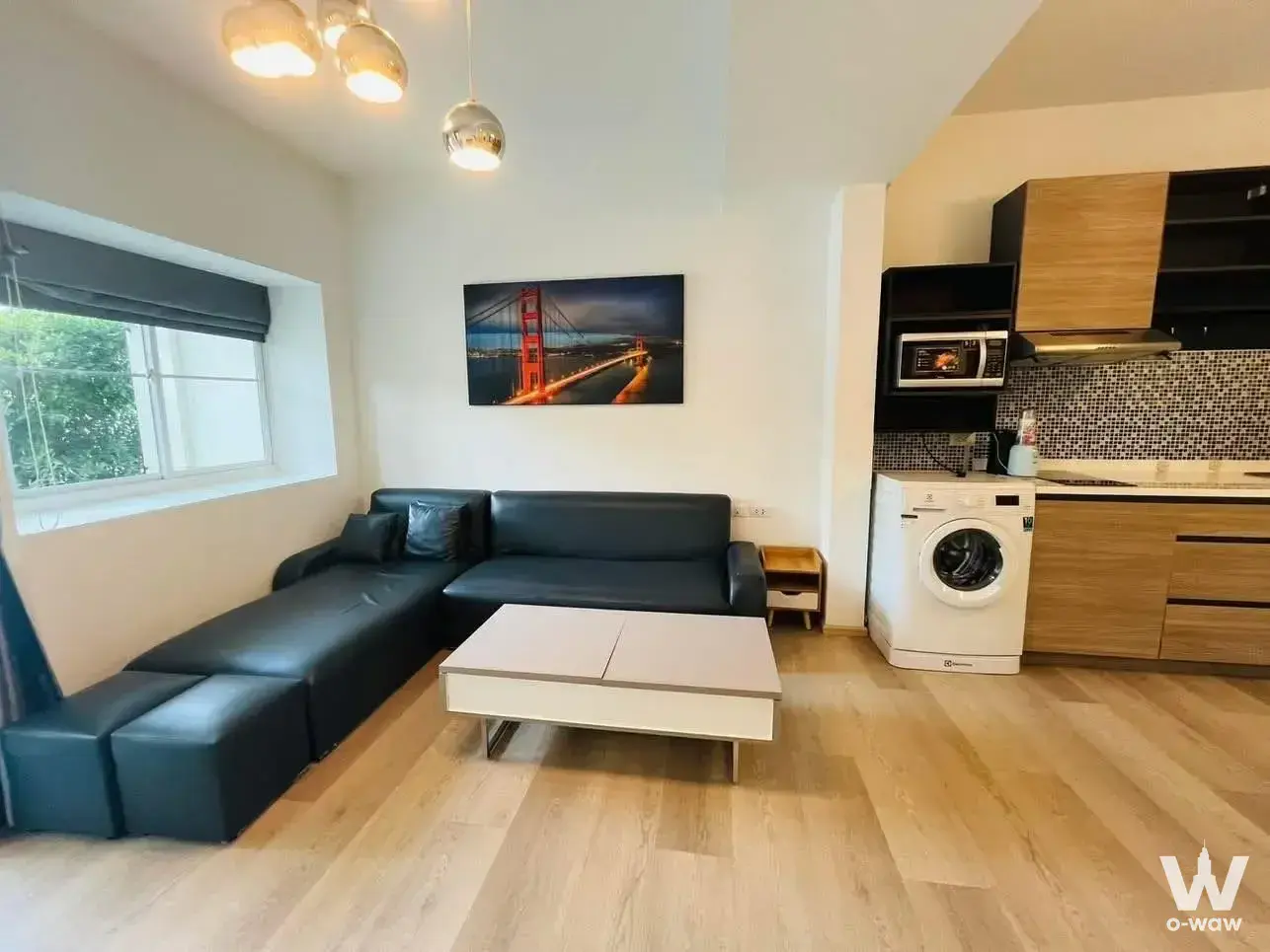 Townhouse with 2 bedrooms for rent at Indy1 Bangna Ramkhamhaeng 2 — photo 2 of 4