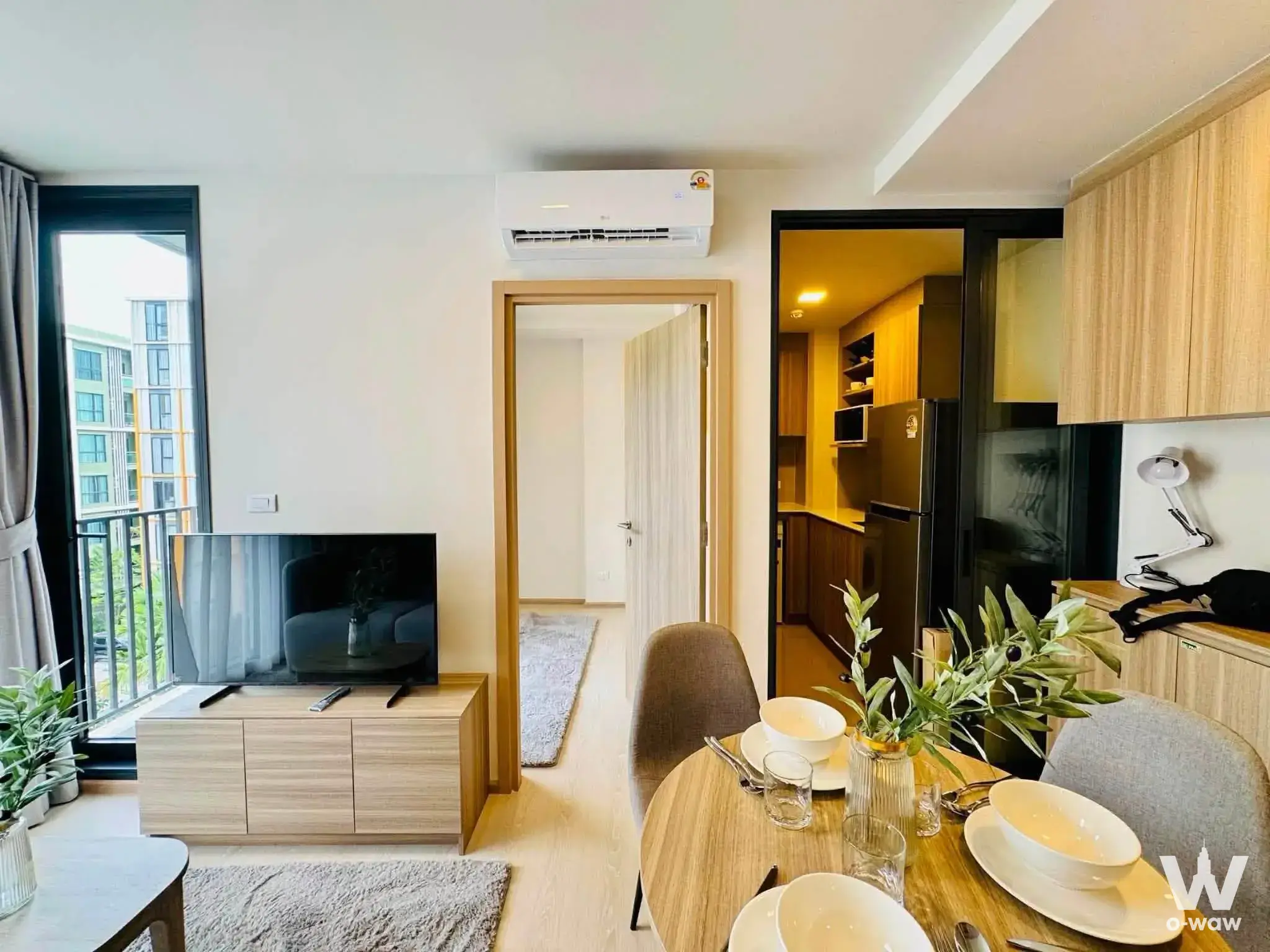 Condo with 2 bedrooms for rent at เดอะ เบส ไรส์ | THE BASE Rise — photo 2 of 4