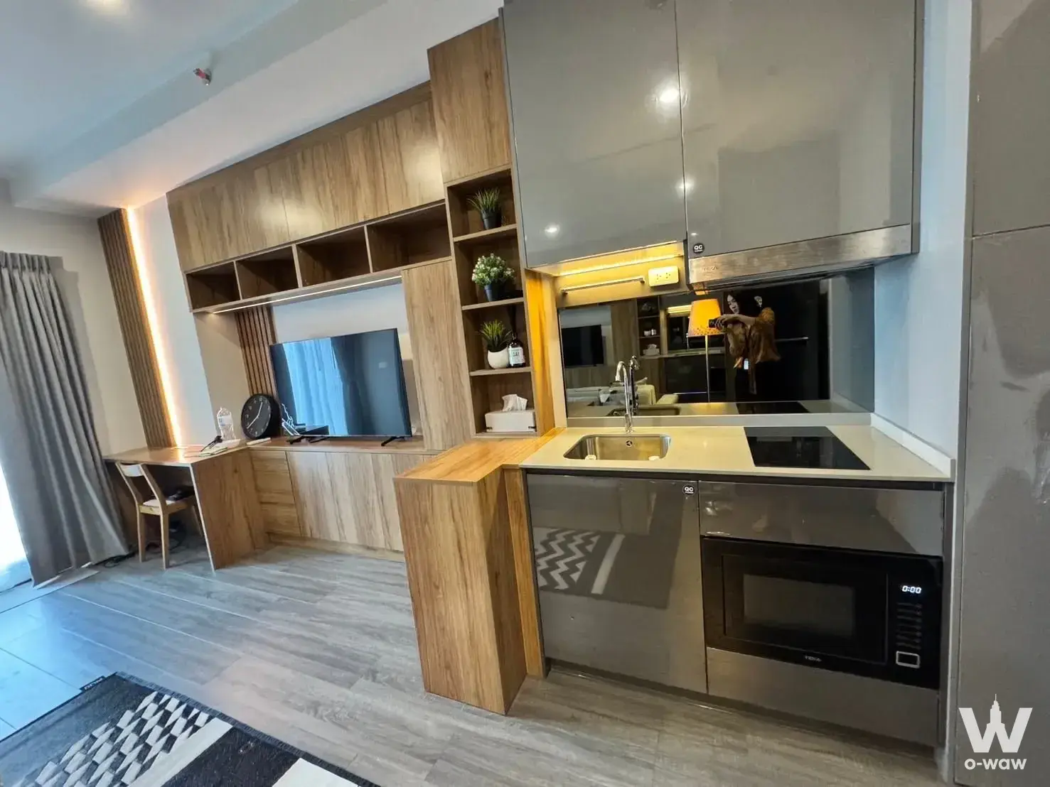 Condo with 1 bedroom for rent at IdeO SUKHUMVIT RAMA 4 — photo 4 of 5