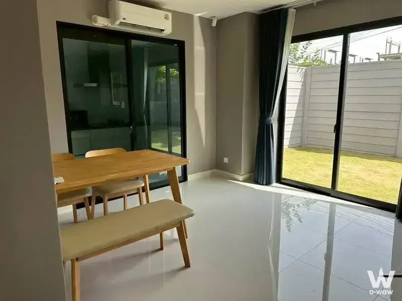 Townhouse with 3 bedrooms for rent at Nirvana DEFINE Krungthep Kreetha | เนอวานา ดีฟายน์ กรุงเทพกรีฑา — photo 4 of 5