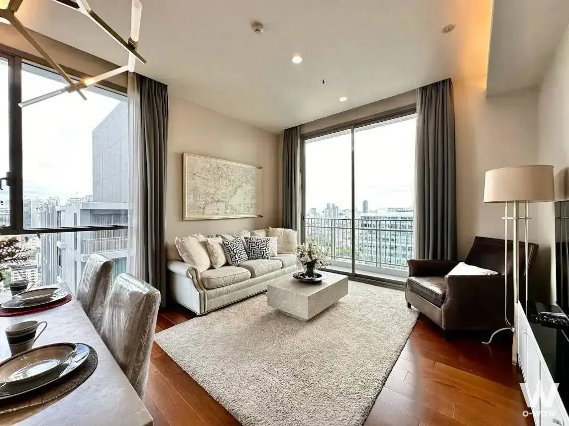 Condo with 2 bedrooms for rent at Quattro by Sansiri — photo 2 of 5