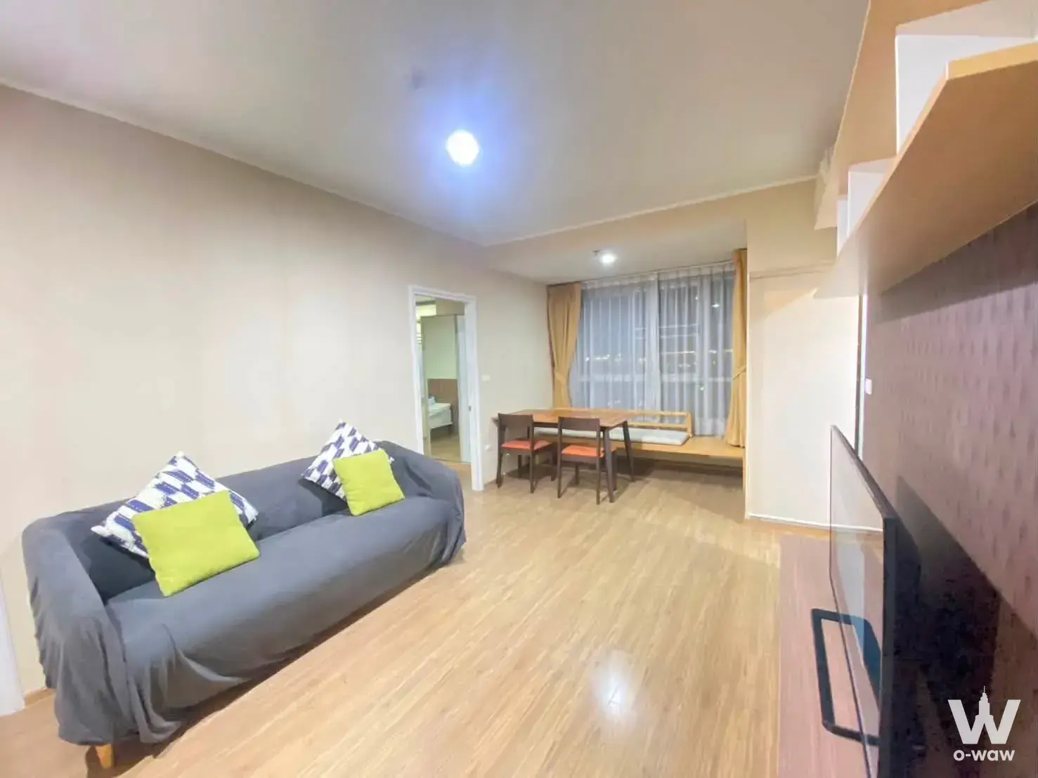 Condo with 2 bedrooms for rent at U Delight​ @ Hua Mak Station​ — photo 1 of 5