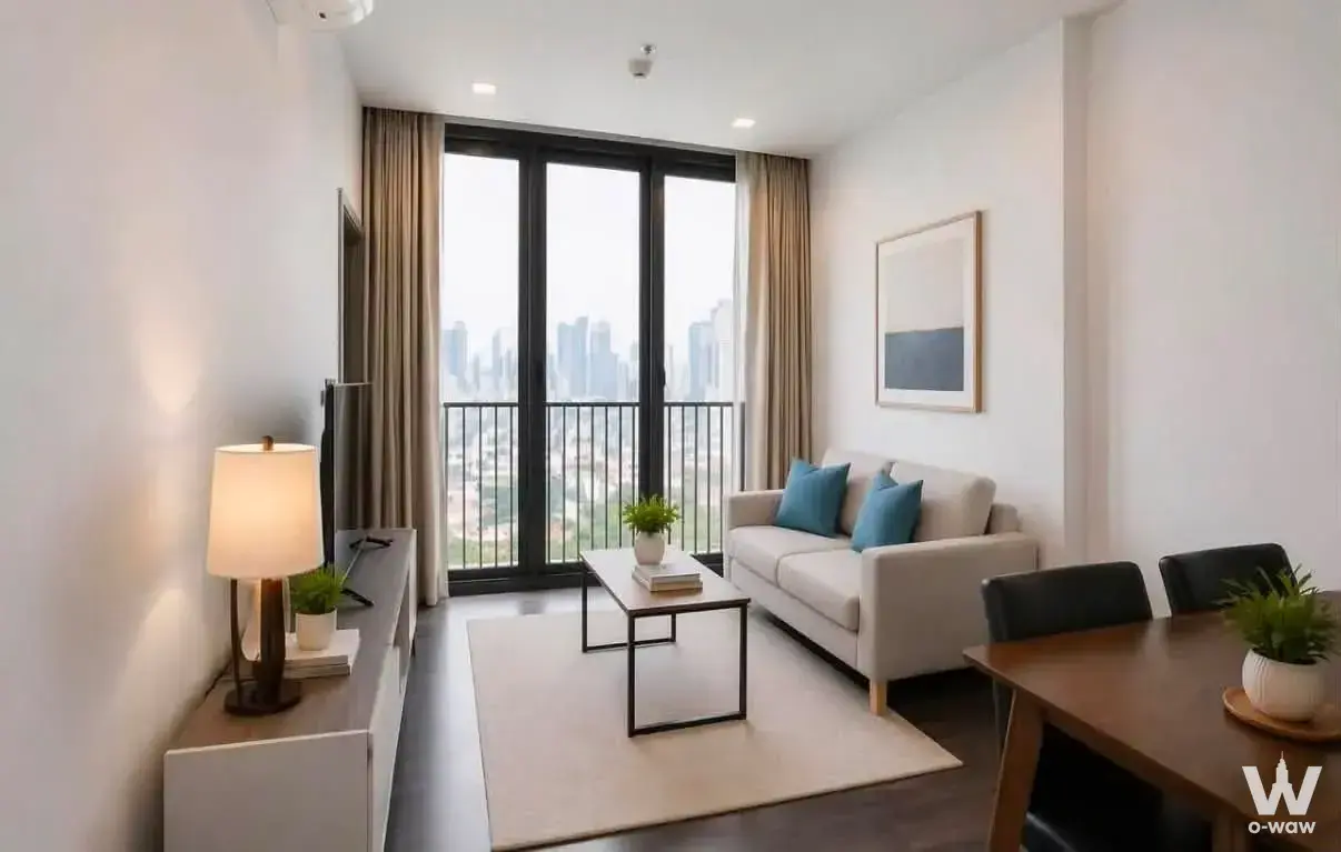 Condo with 1 bedroom for rent at THE LINE Asoke-Ratchada — photo 4 of 6