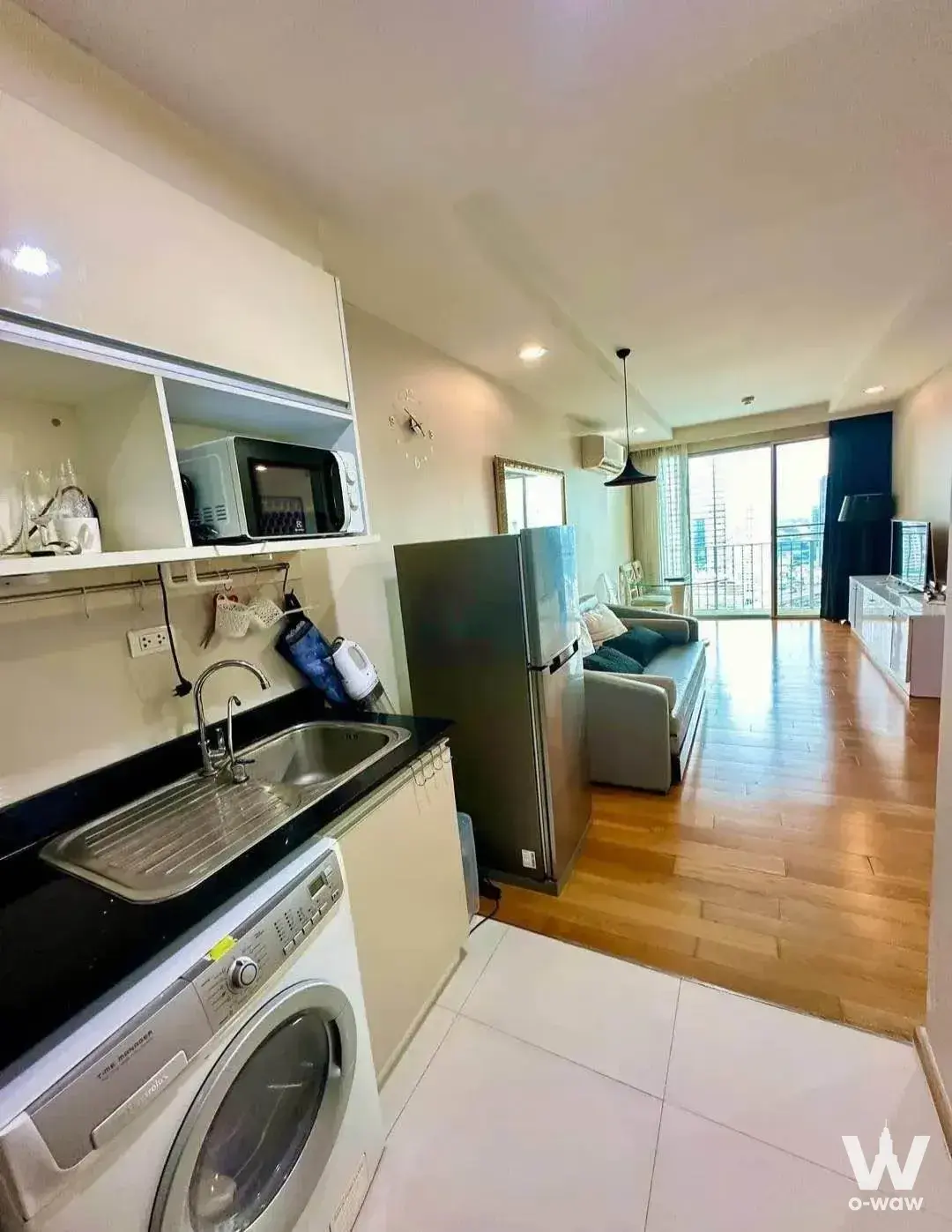 Condo with 1 bedroom for rent at THE LINE Phahonyothin Park (Tower B) — photo 3 of 4