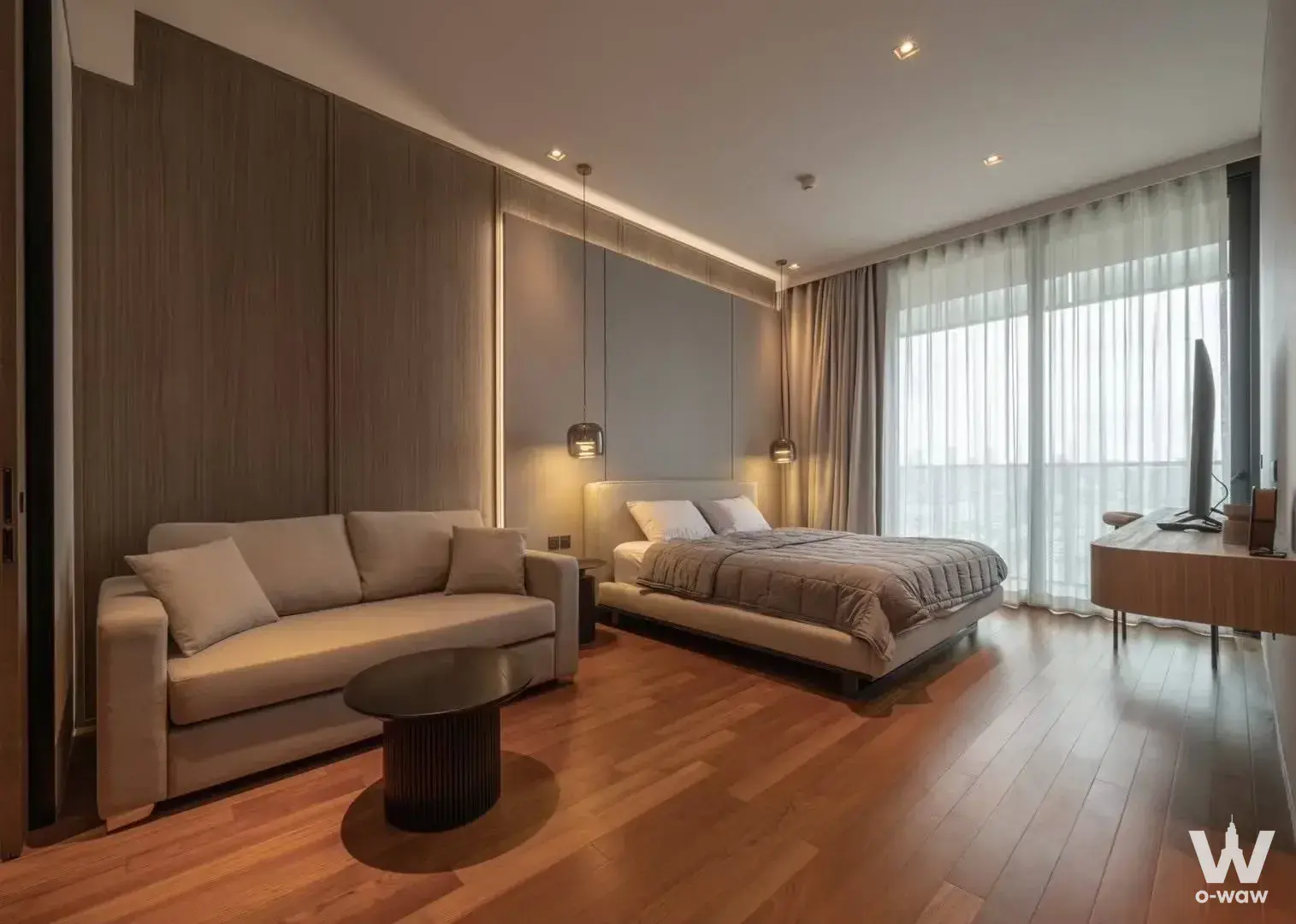 Condo with 2 bedrooms for rent at Banyan Tree Residences Riverside Bangkok บันยัน ทรี เรสซิเดนซ์ ริเวอร์ไซด์ กรุงเทพ — photo 2 of 5