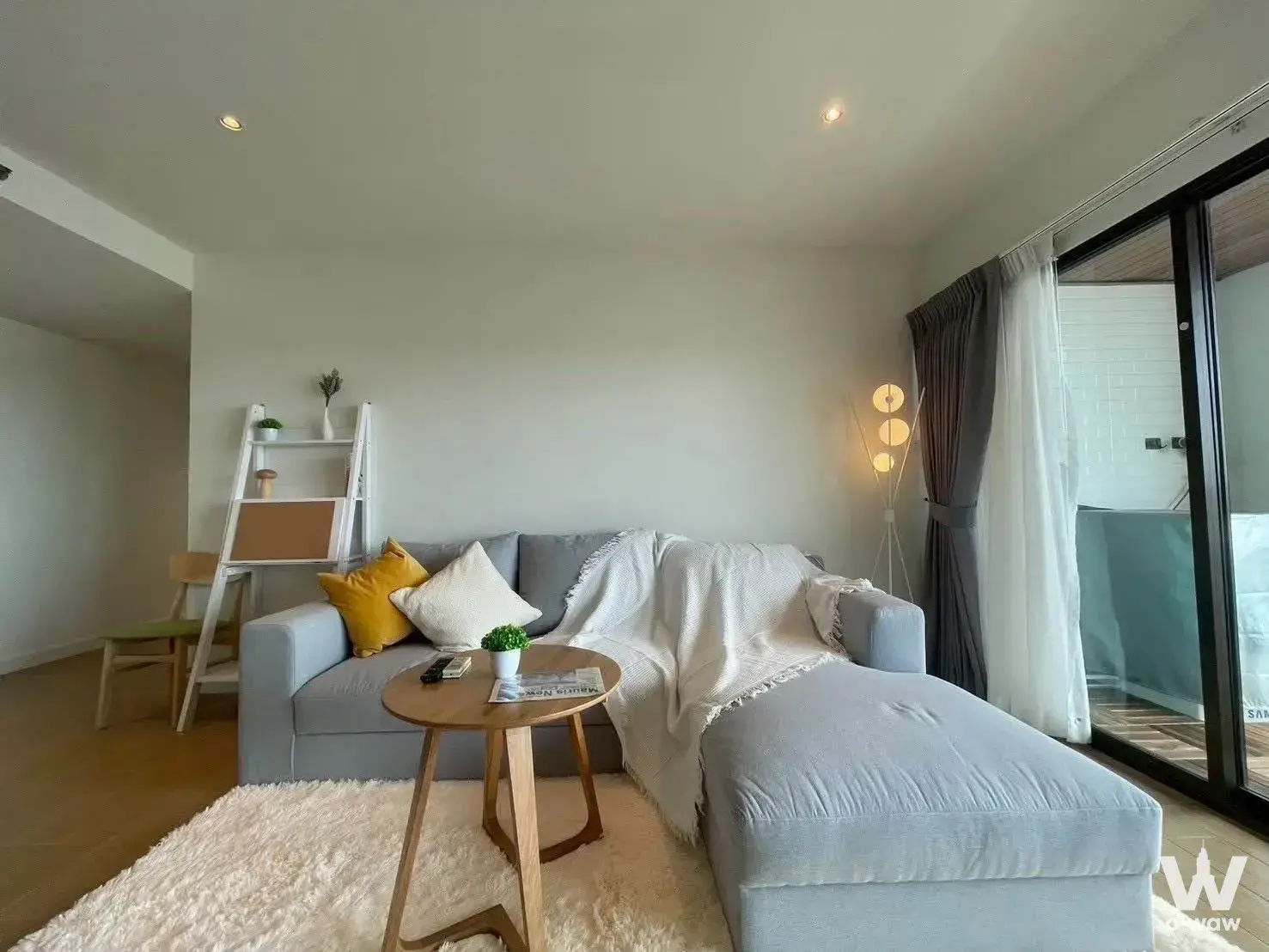 Condo with 2 bedrooms for rent at The Natural Place Suite Condominium (เดอะ แนเชอรัลเพลส สวีท งามดูพลี) — photo 2 of 5