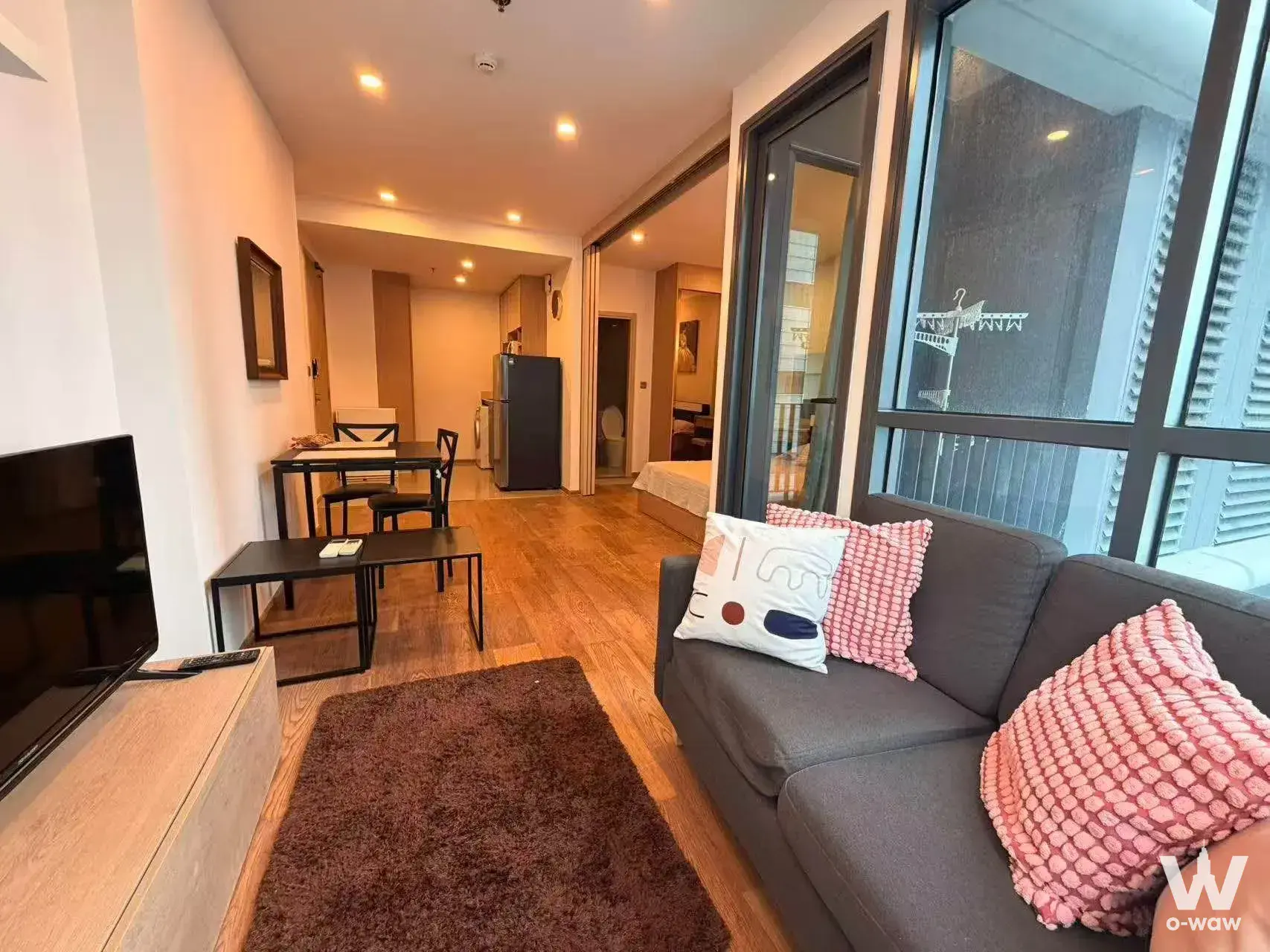 Condo with 1 bedroom for rent at Q Chid Lom - Phetchaburi — photo 1 of 4