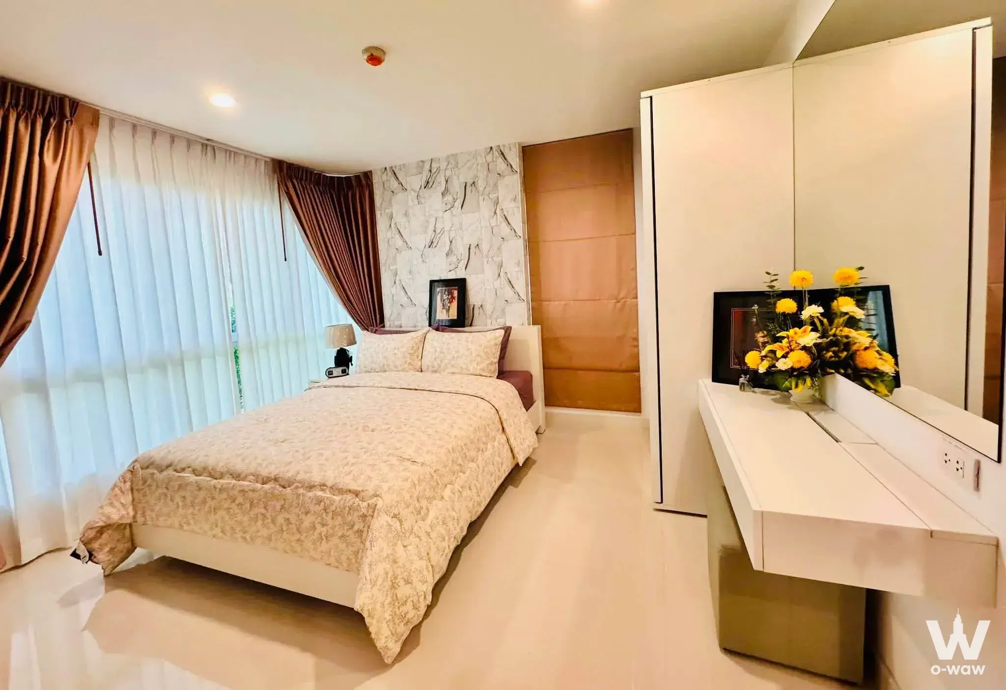 Condo with 2 bedrooms for rent at Natureza Condominium North Pattaya | Condo Pattaya-Na Kluea — photo 2 of 5