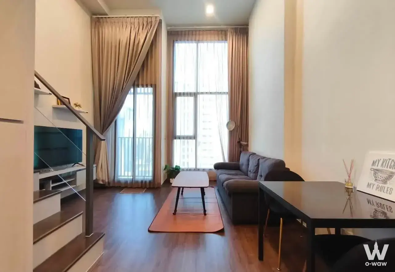 Condo with 1 bedroom for rent at KnightsBridge Space Rama 9 — photo 5 of 5