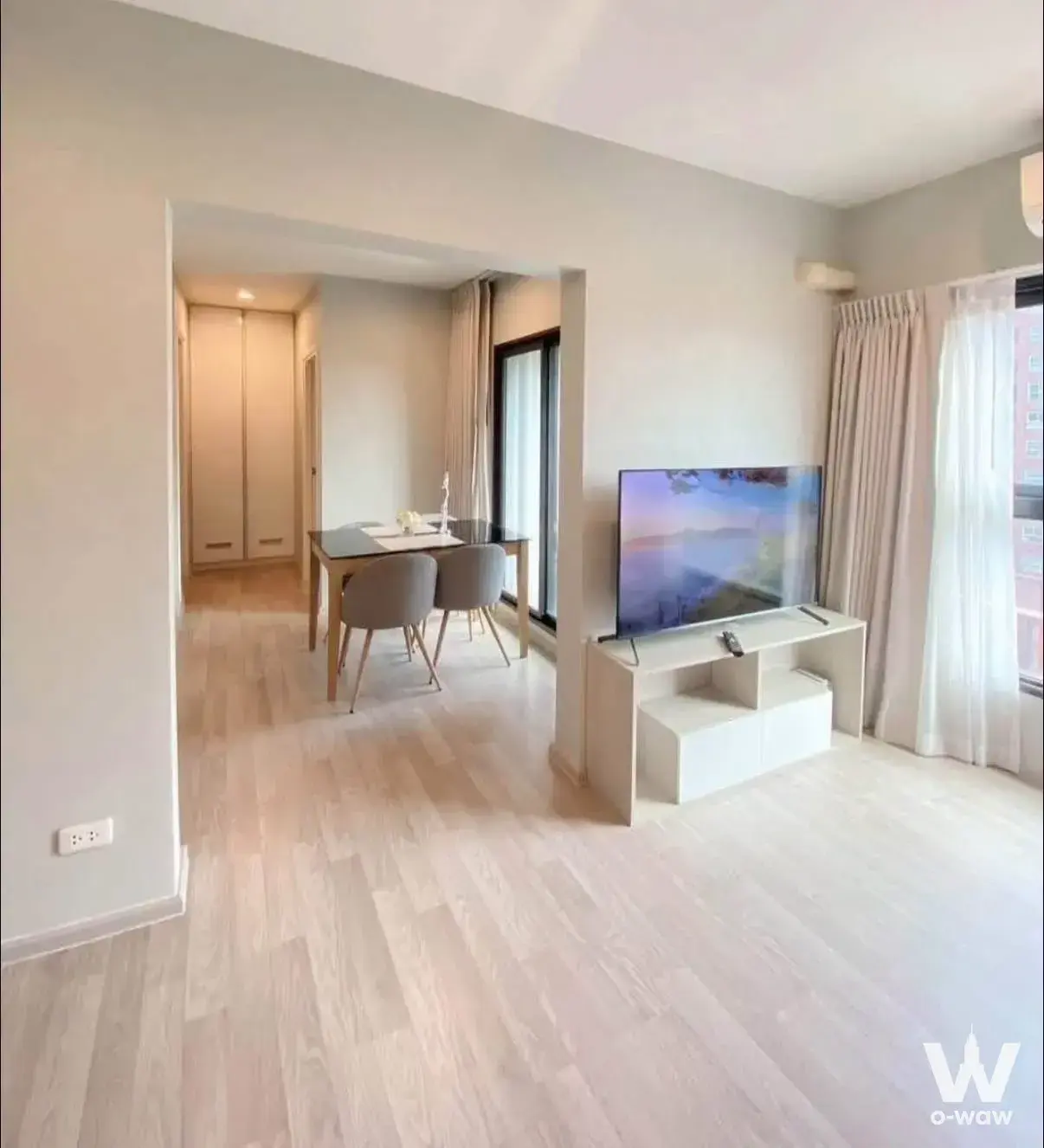 Condo with 2 bedrooms for rent at The Privacy Rama 9 — photo 2 of 4