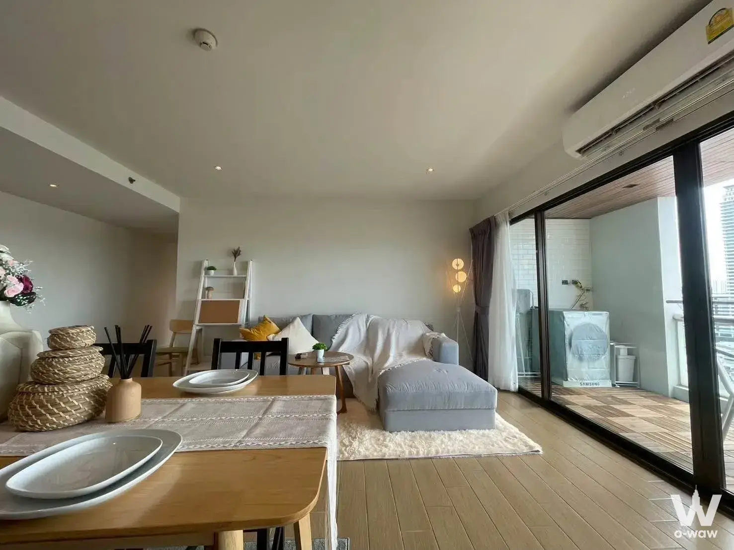 Condo with 2 bedrooms for rent at The Natural Place Suite Condominium (เดอะ แนเชอรัลเพลส สวีท งามดูพลี) — photo 2 of 5