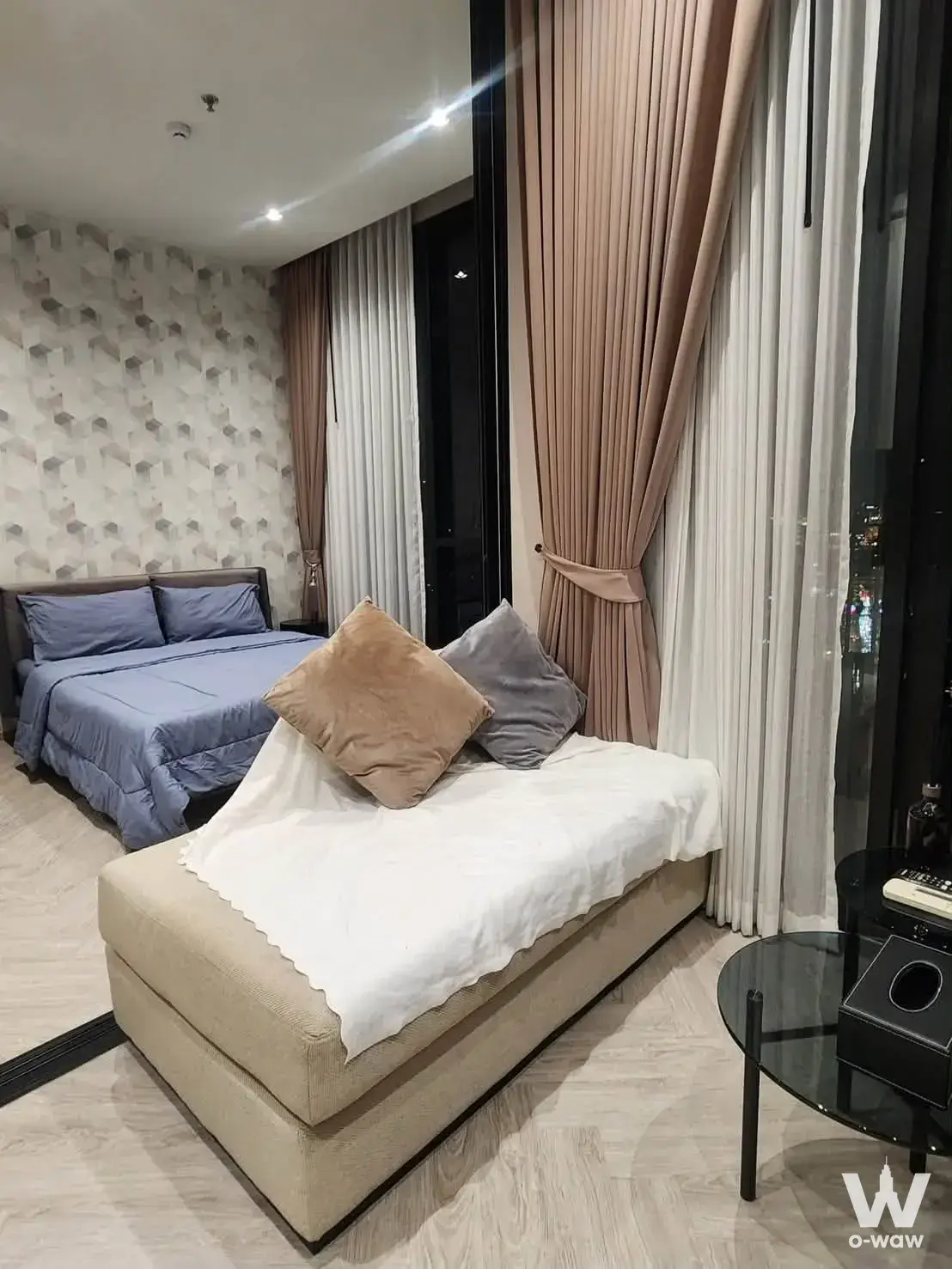 Condo with 1 bedroom for rent at Chapter Charoennakhon–Riverside — photo 3 of 5