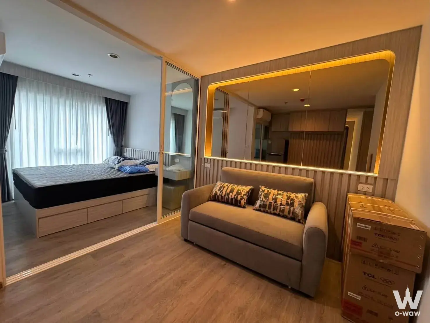 Condo with 1 bedroom for rent at Regent Home Bangna (รีเจ้นท์โฮม บางนา) — photo 2 of 4